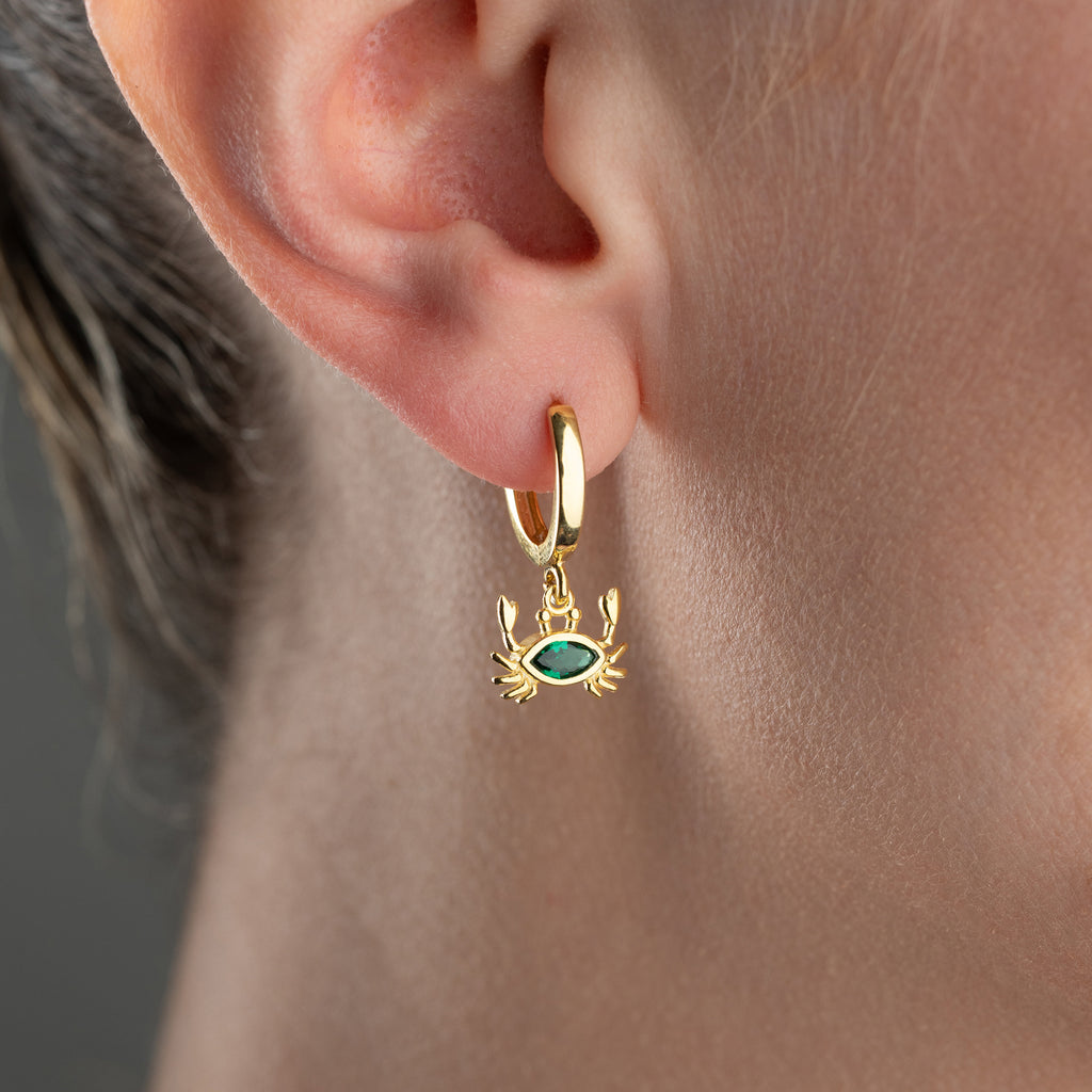 ZIRKONIUMKRÄFTÖRHÄNGEN | 925 SILVER