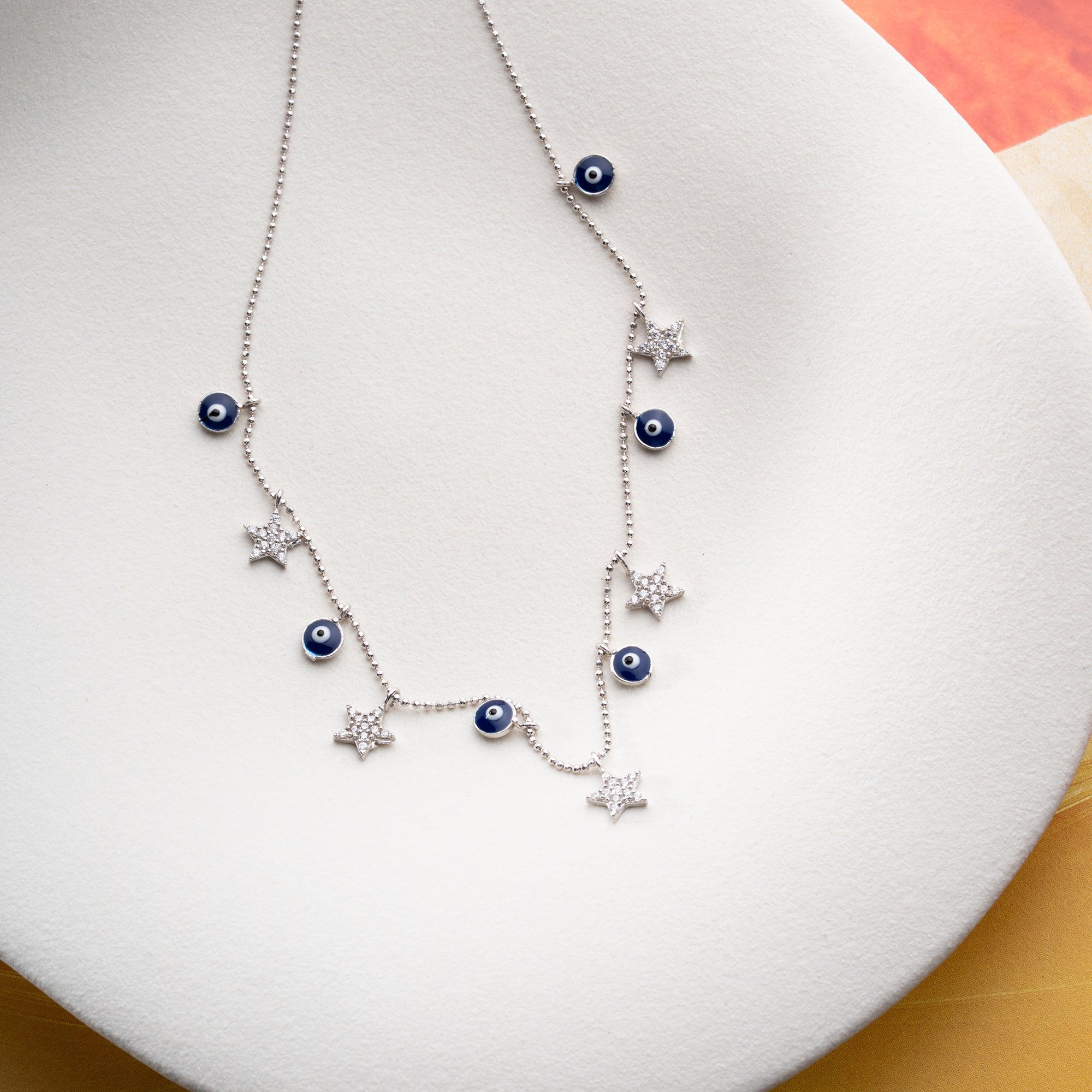 STAR X NAZAR KEDJA | 925 SILVER 