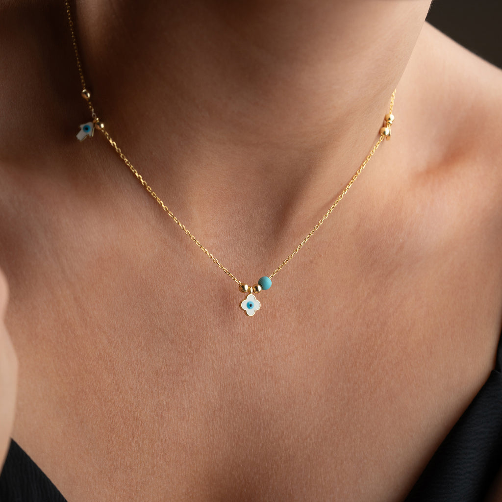 MINI PRÄSTKÄRNHALSBAND | 925 SILVER