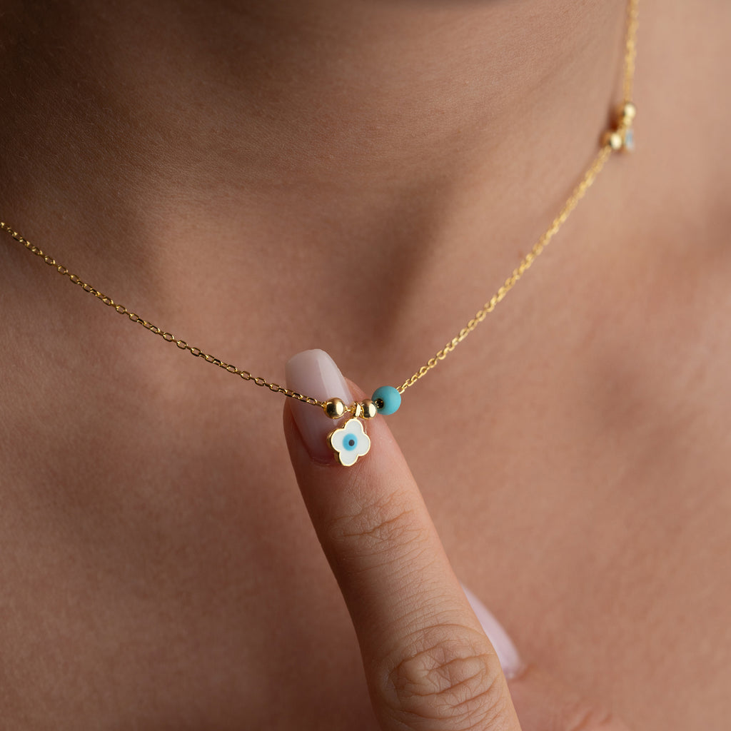 MINI PRÄSTKÄRNHALSBAND | 925 SILVER