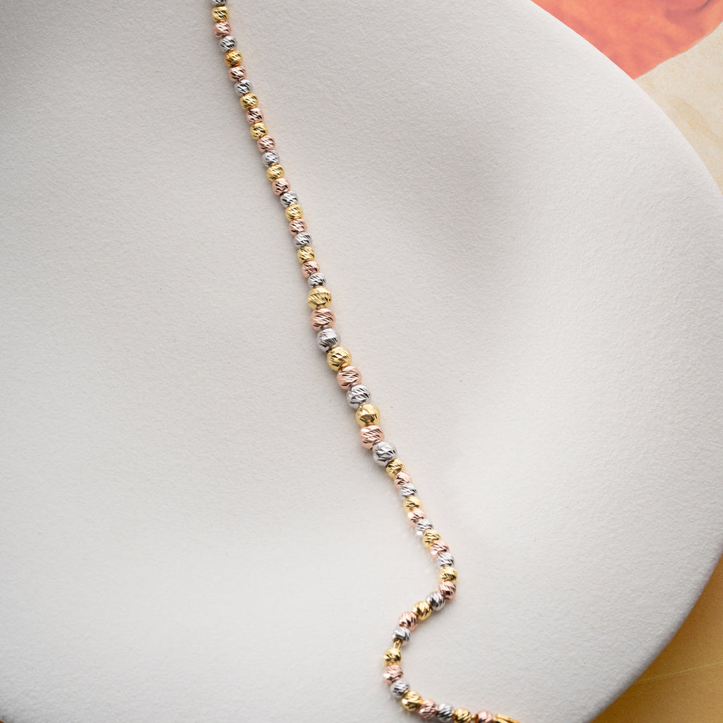 TRICOLOR DORIKA ARMBAND | 925 SILVER