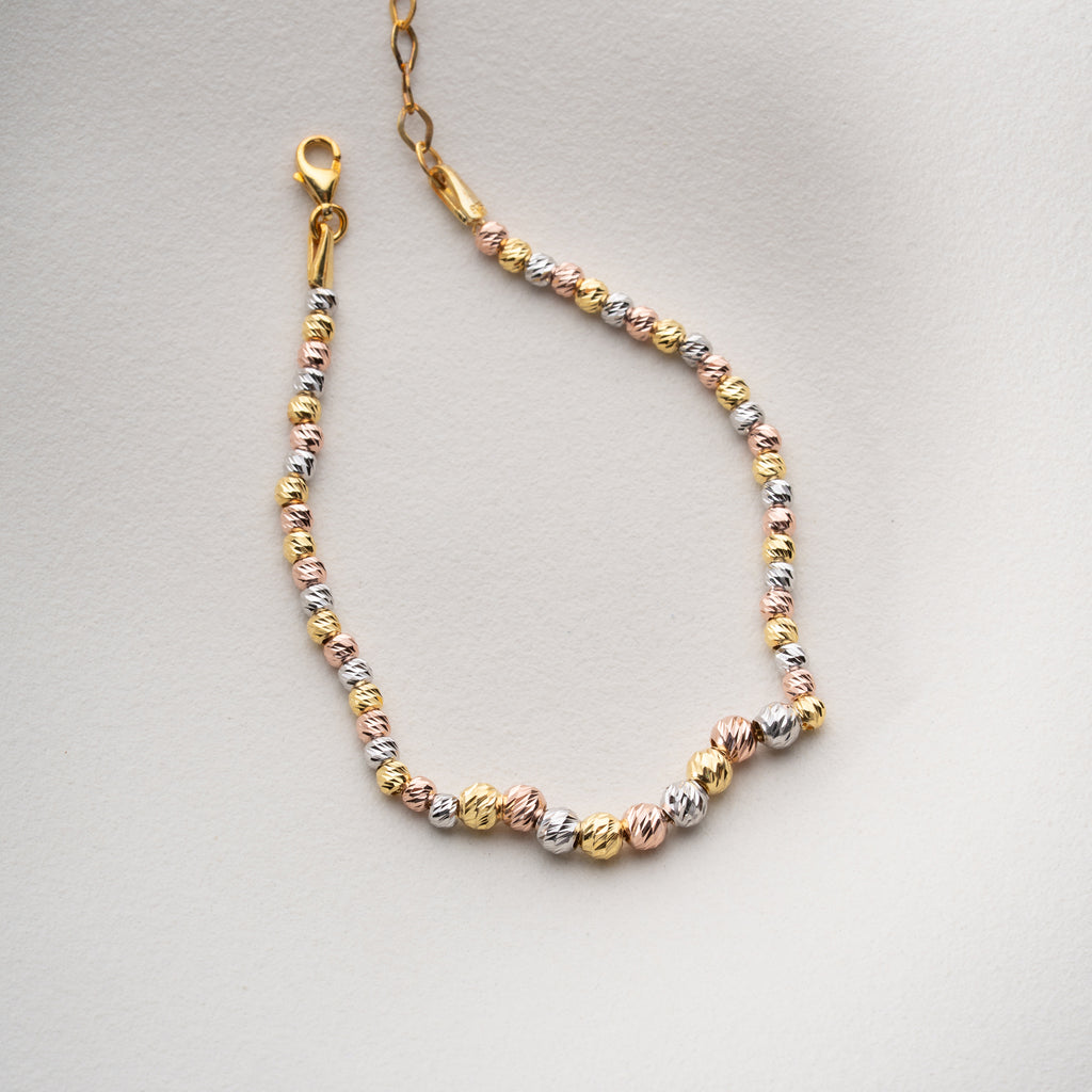 TRICOLOR DORIKA ARMBAND | 925 SILVER