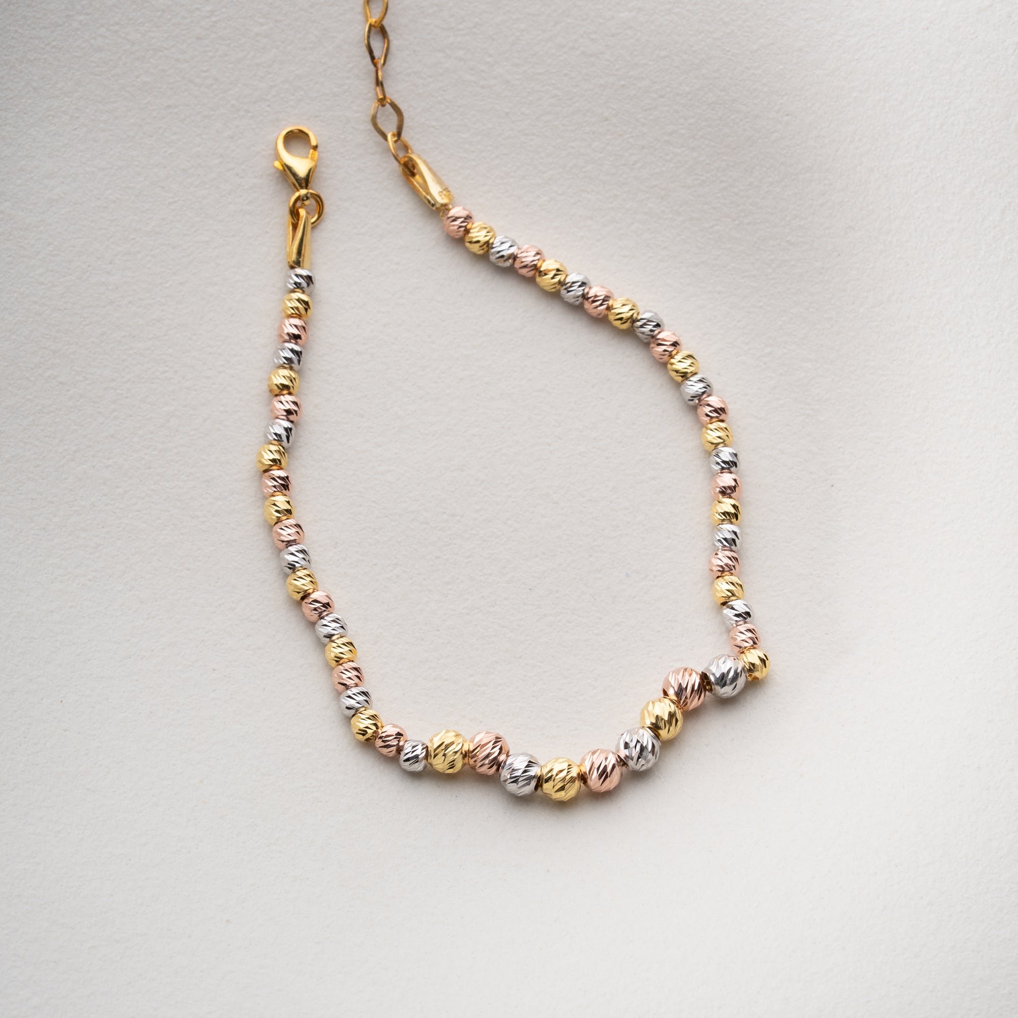 TRICOLOR DORIKA ARMBAND | 925 SILVER