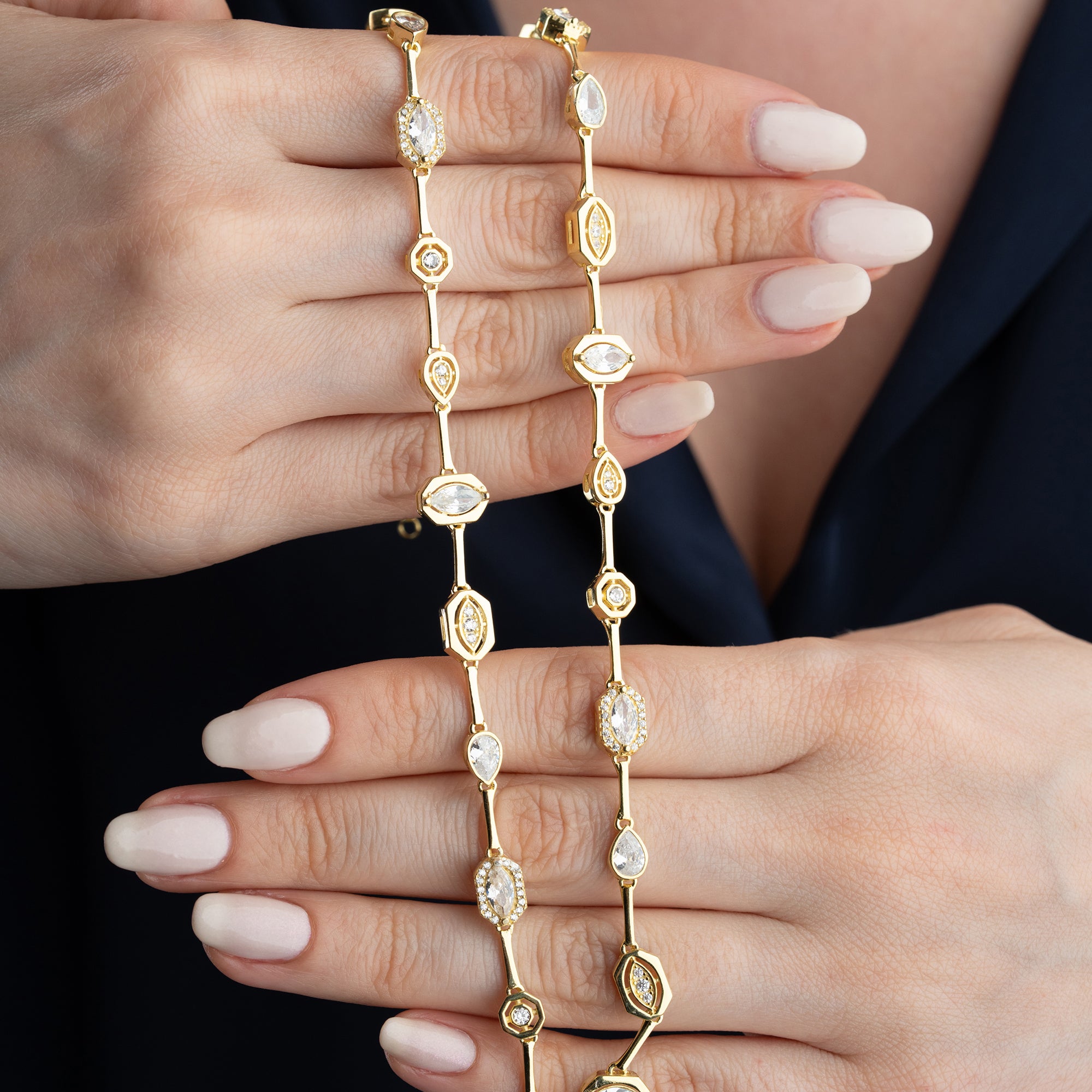 VIT BIJOU HALSBAND | 925 SILVER