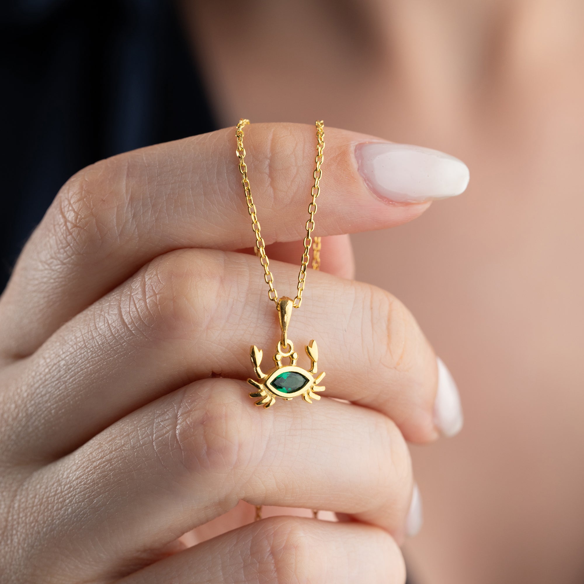 ZIRKONIUMKRÄFTSHALSBAND | 925 SILVER