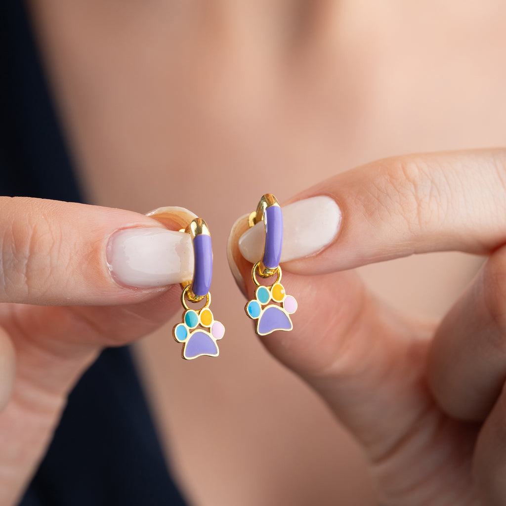 Barntassöhängen | 925 silver