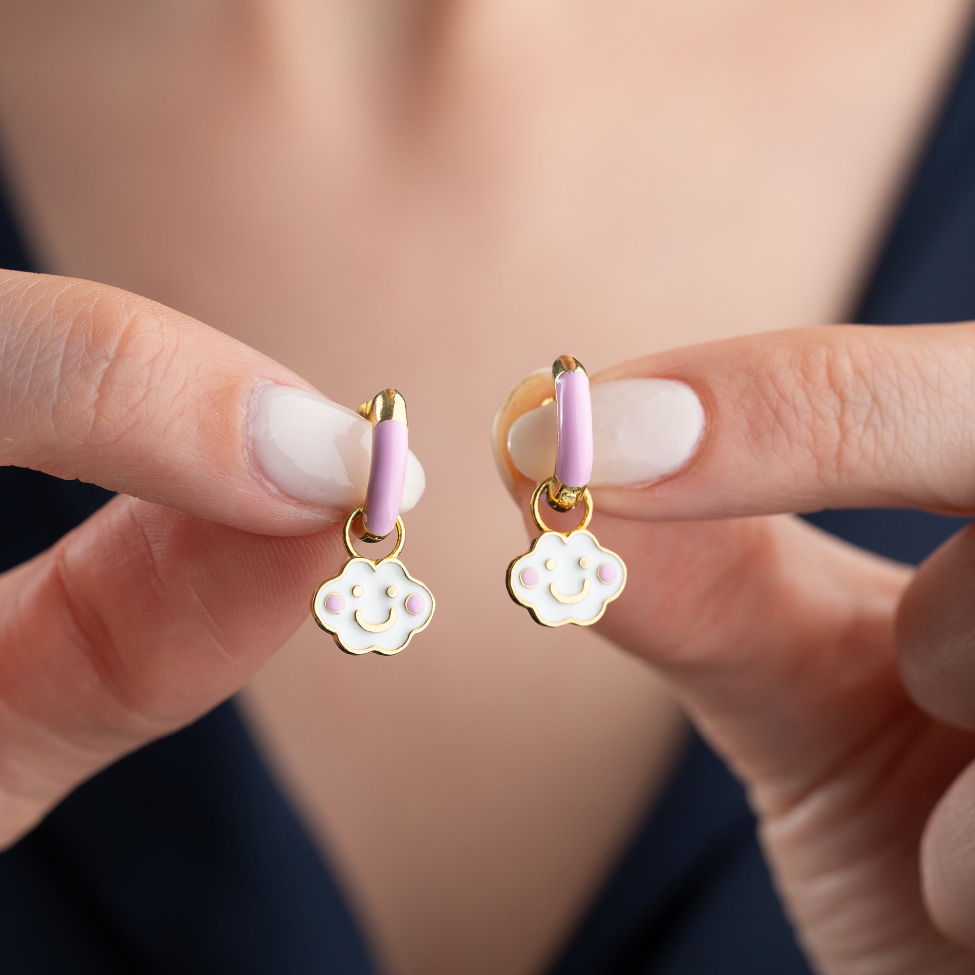 BARN MOLNÖRHÄNGEN | 925 SILVER