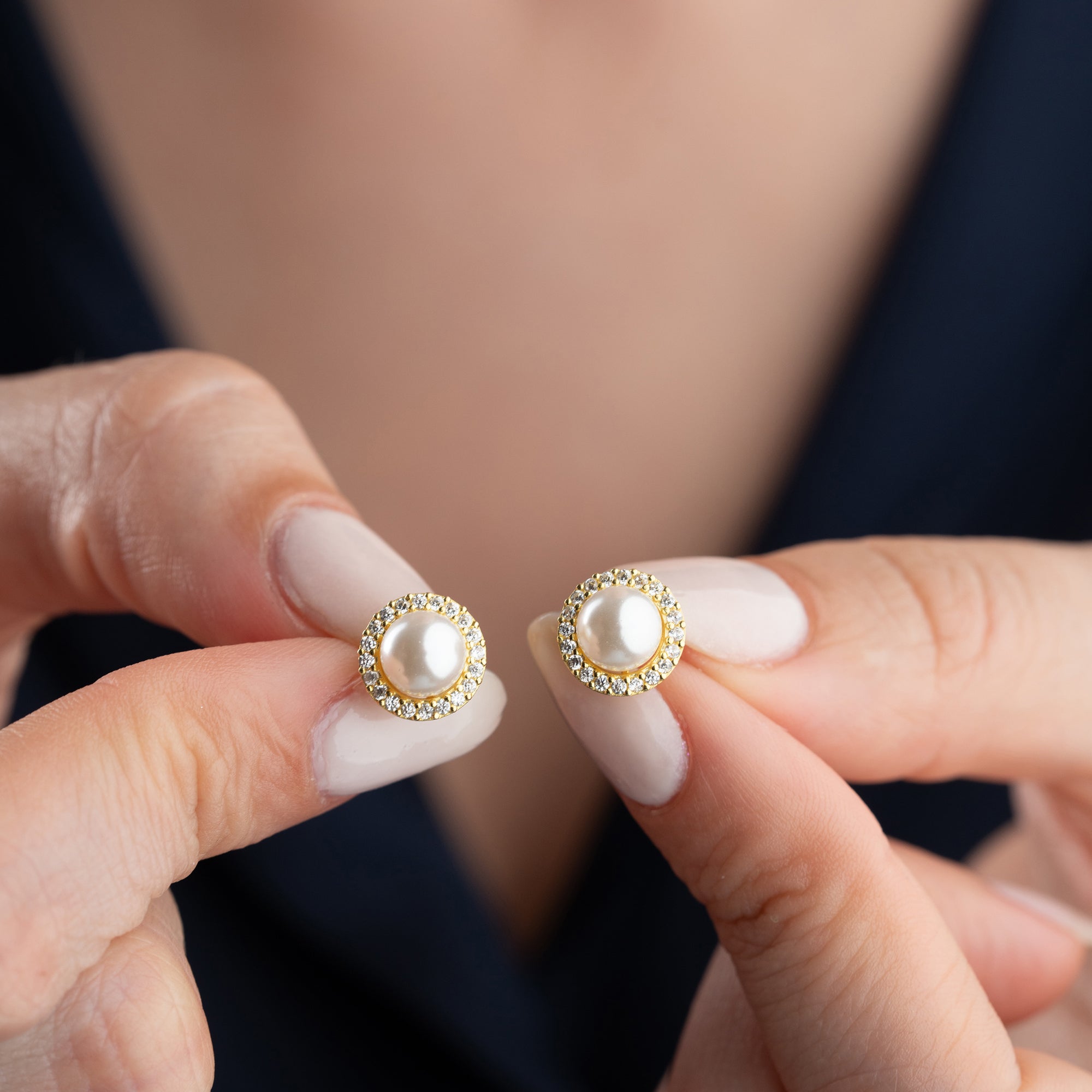 ZIRKONIAPÄRLORHANGEN | 925 SILVER