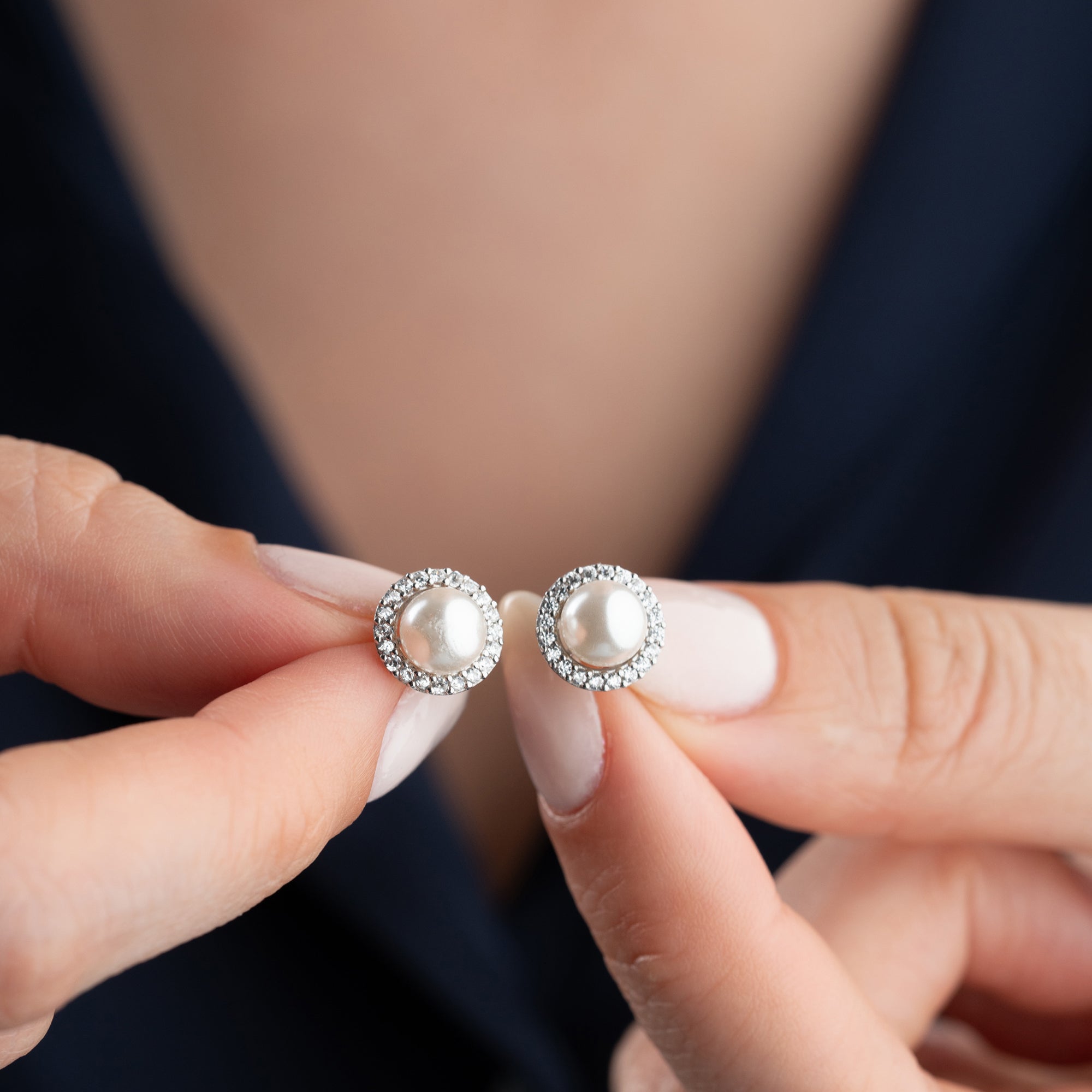 ZIRKONIAPÄRLORHANGEN | 925 SILVER