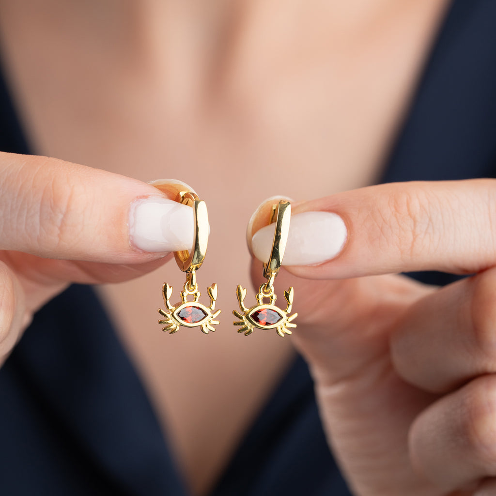 ZIRKONIUMKRÄFTÖRHÄNGEN | 925 SILVER