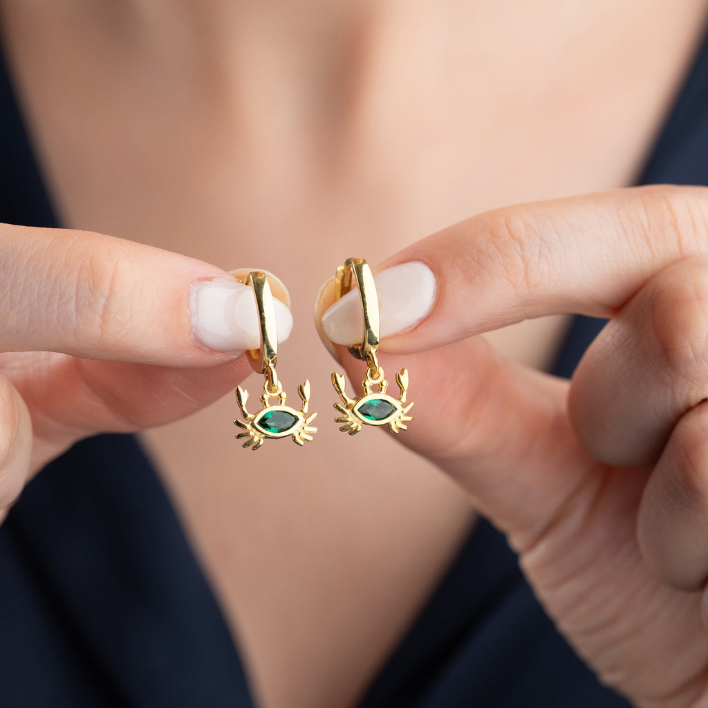 ZIRKONIUMKRÄFTÖRHÄNGEN | 925 SILVER