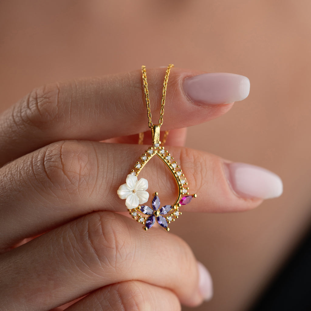 DROP VEVENTY HALSBAND | 925 SILVER