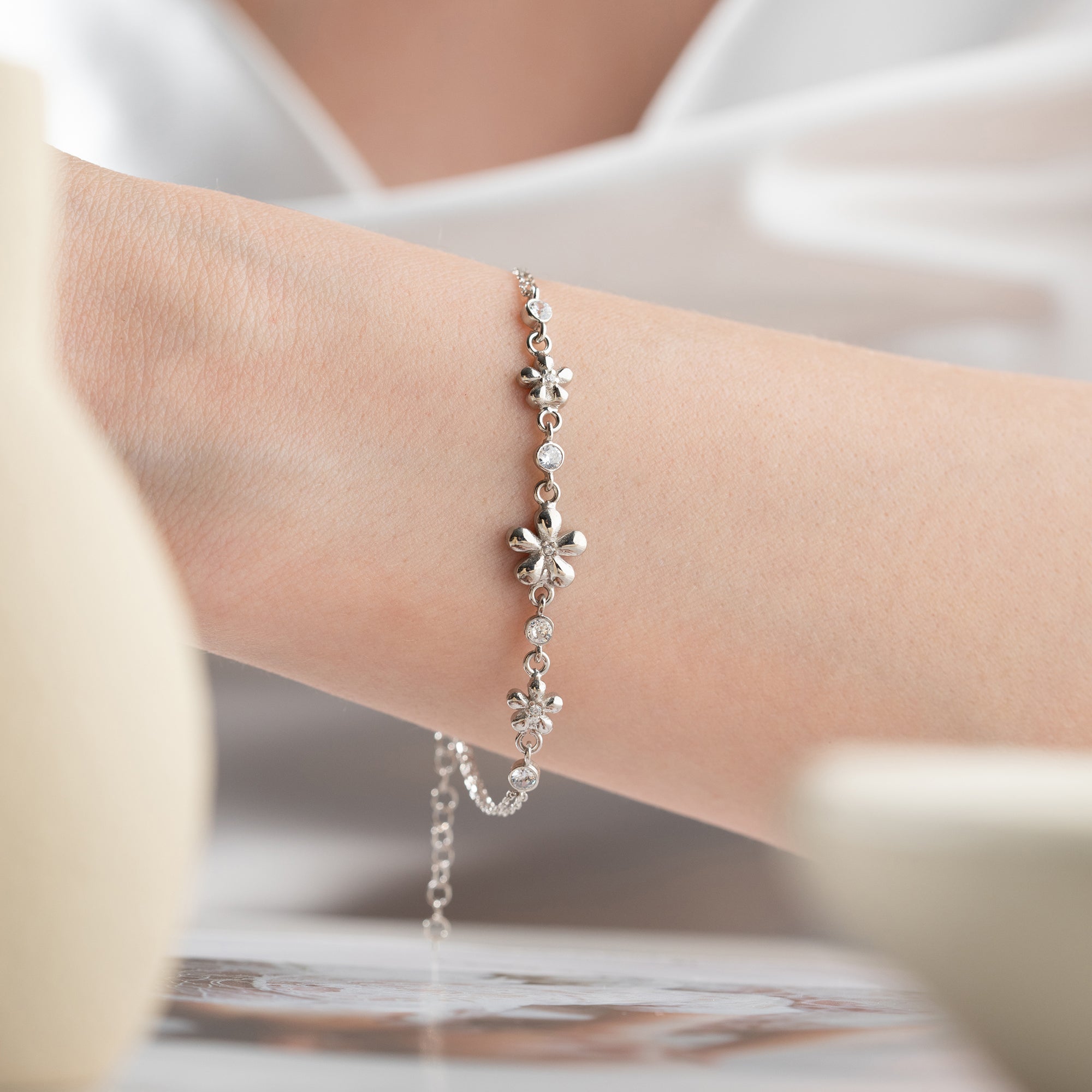 LENNIE DAISY ARMBAND | 925 SILVER