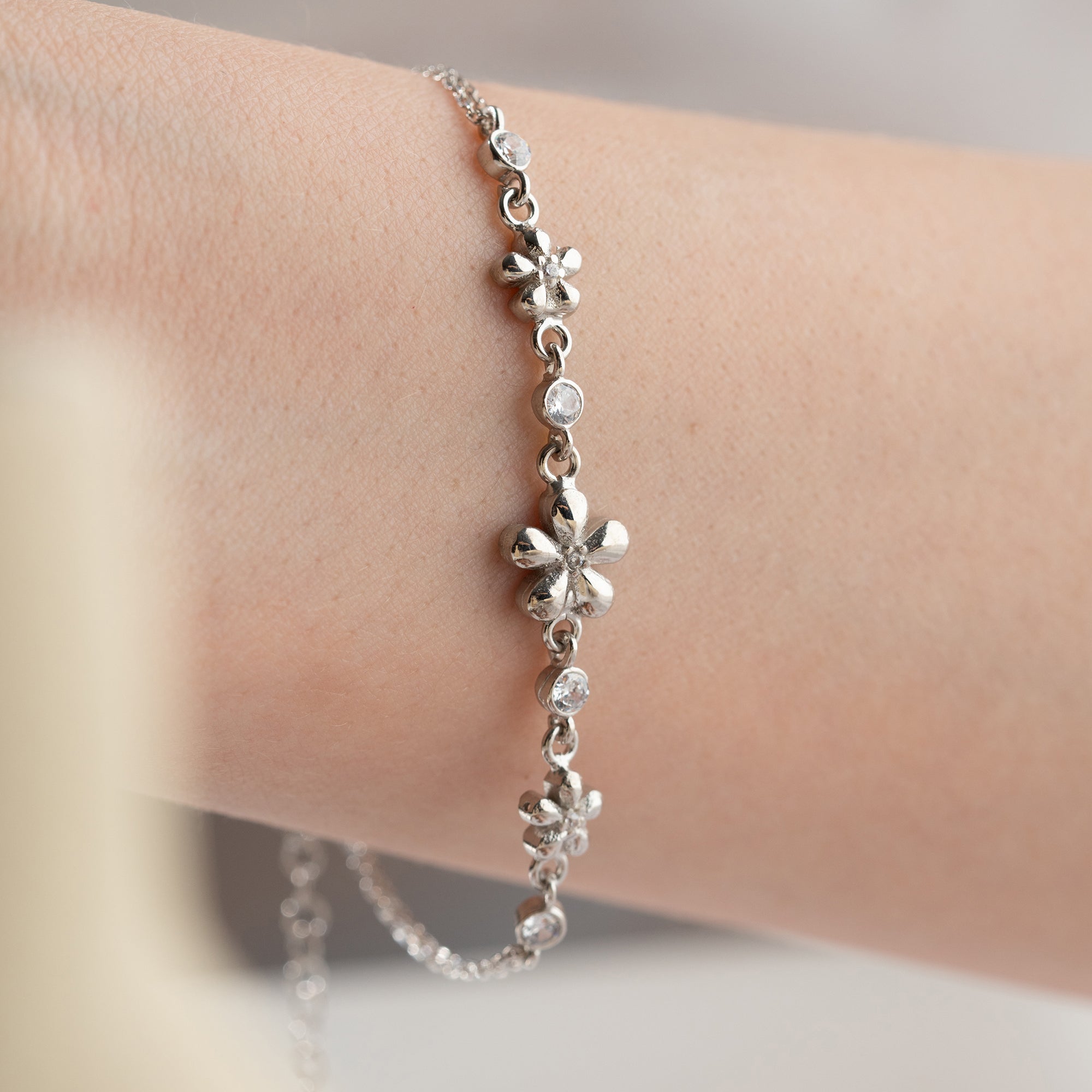 LENNIE DAISY ARMBAND | 925 SILVER