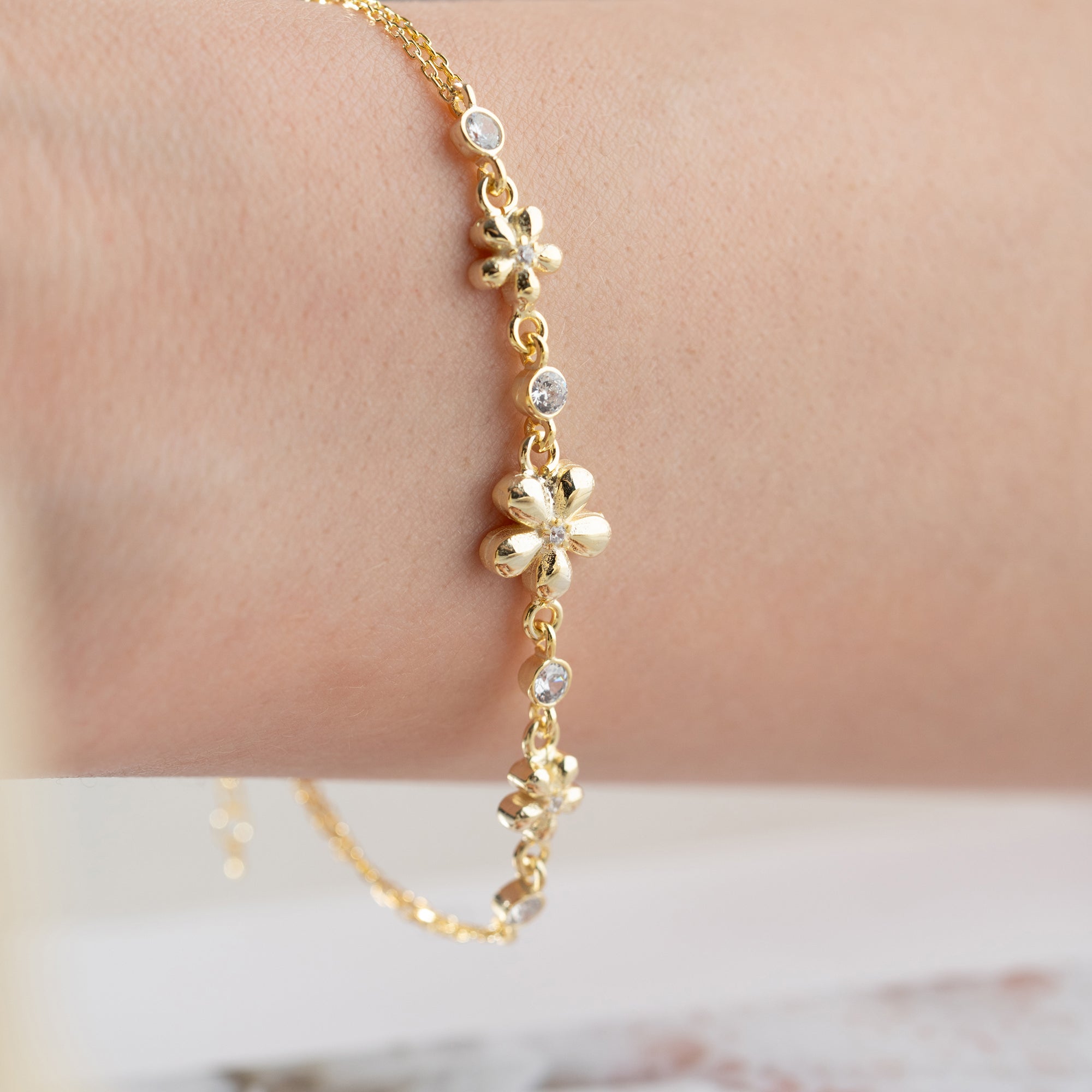 LENNIE DAISY ARMBAND | 925 SILVER