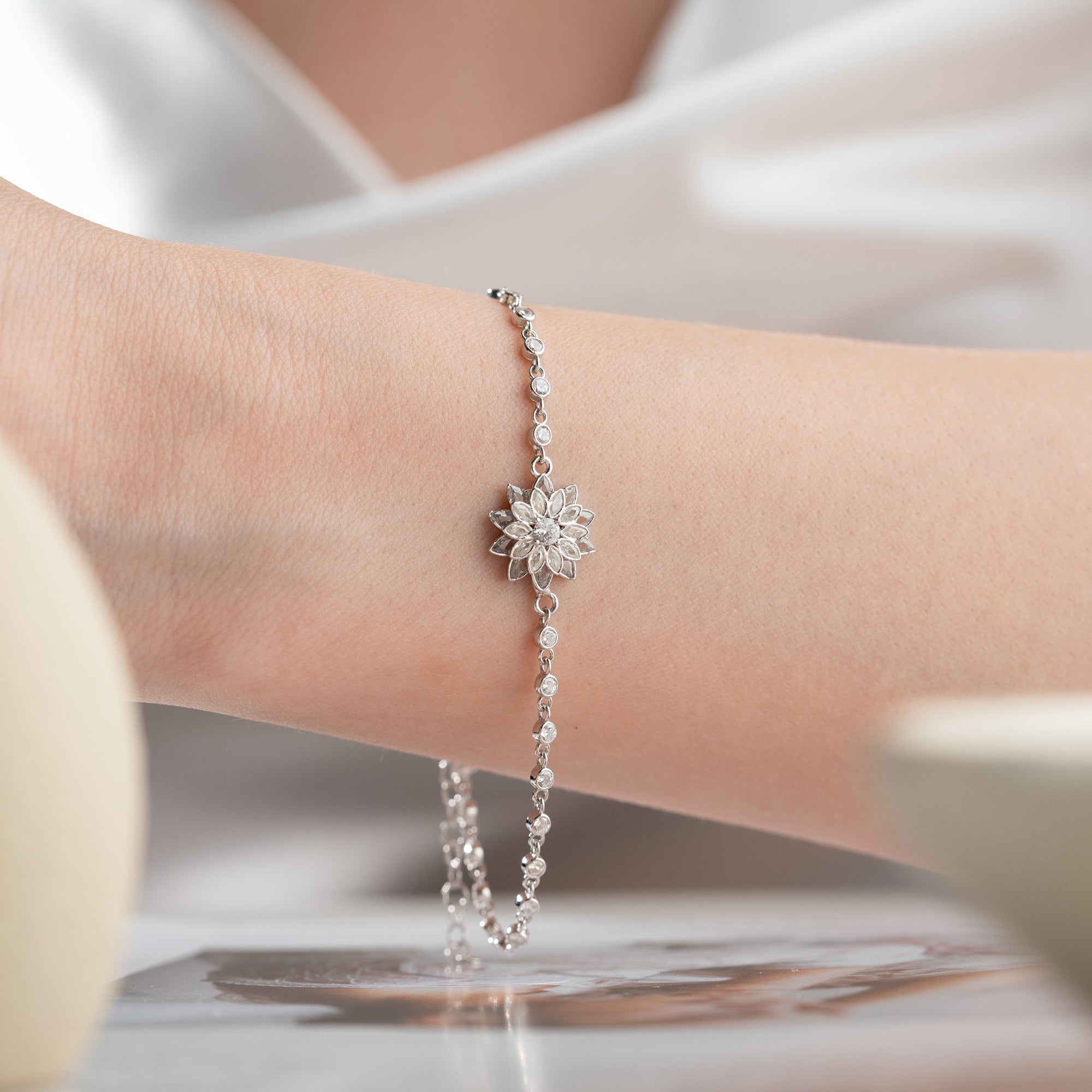 LOTUSARMBAND | 925 SILVER