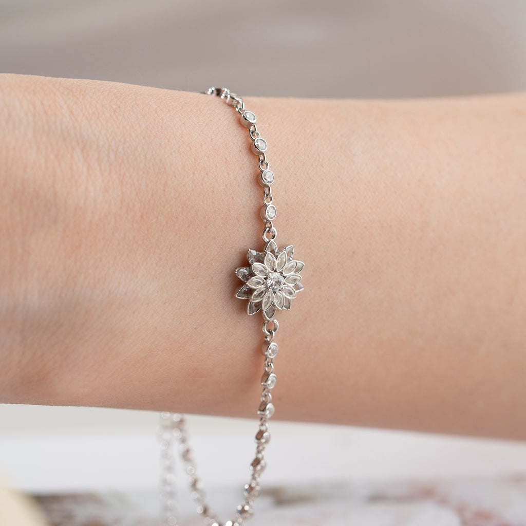 LOTUSARMBAND | 925 SILVER