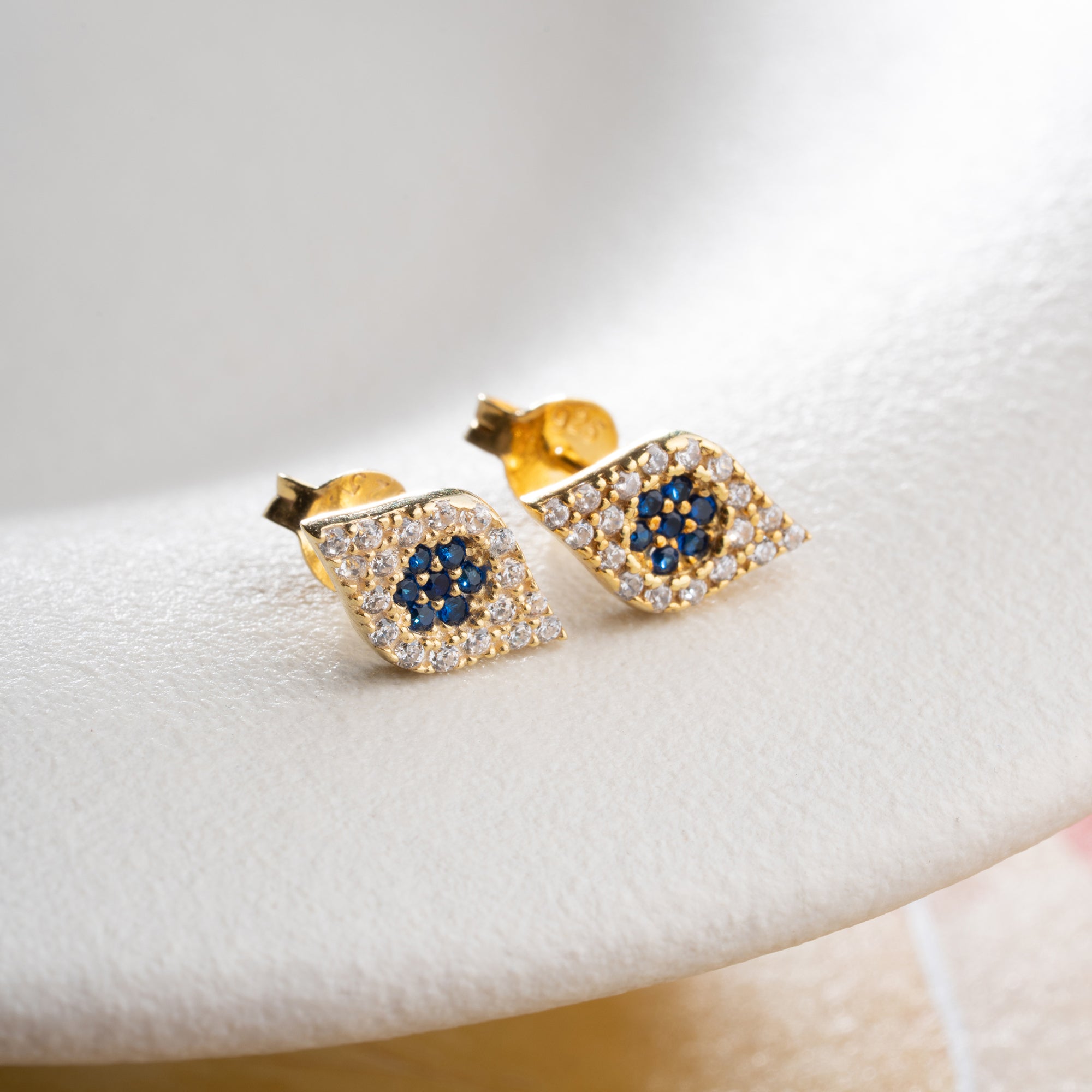 NAZAR EYE ÖGONHÄNGNING | 925 SILVER