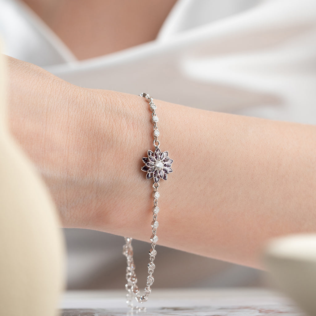 LOTUSARMBAND | 925 SILVER