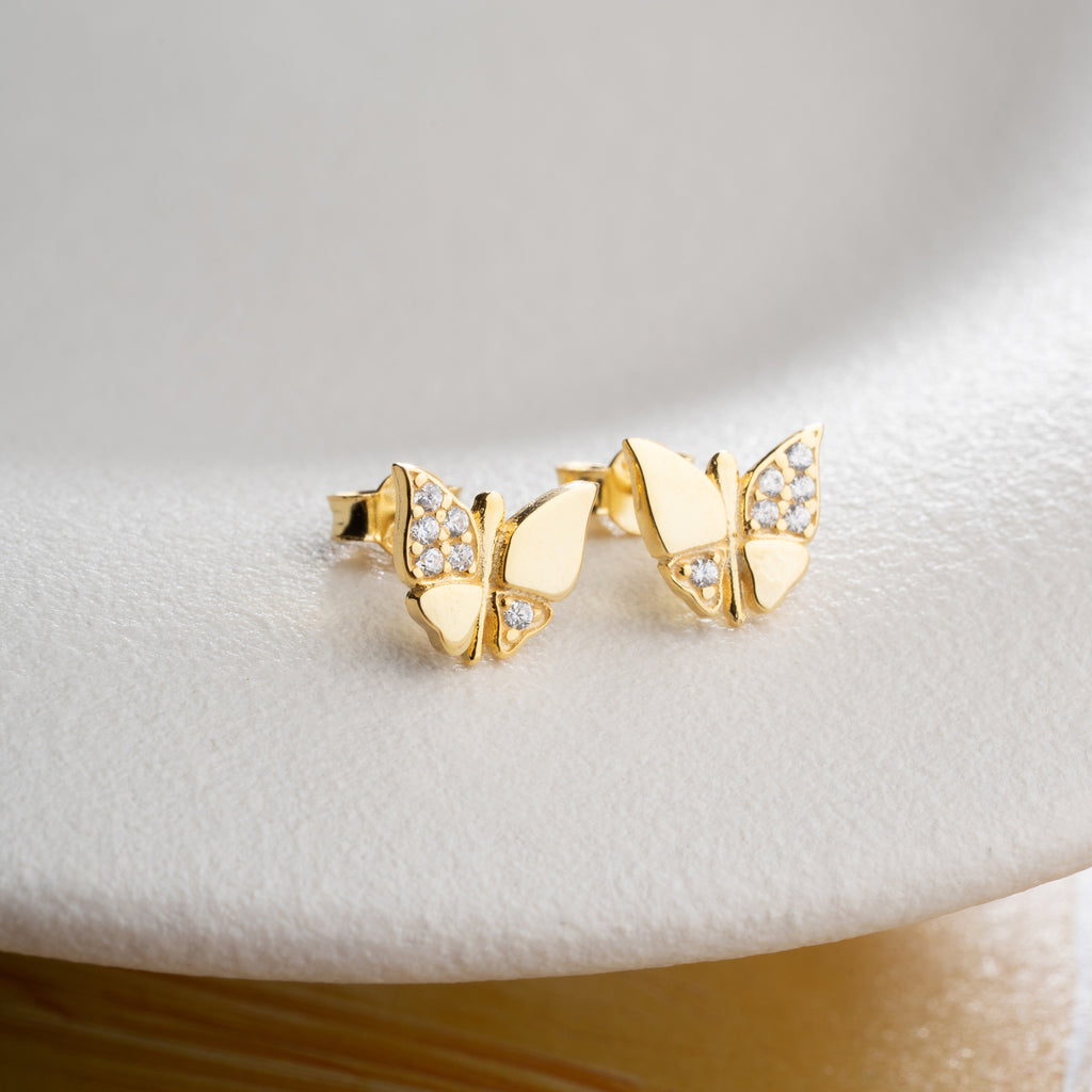 FJÄRILSTENÖRHÄNGEN | 925 SILVER