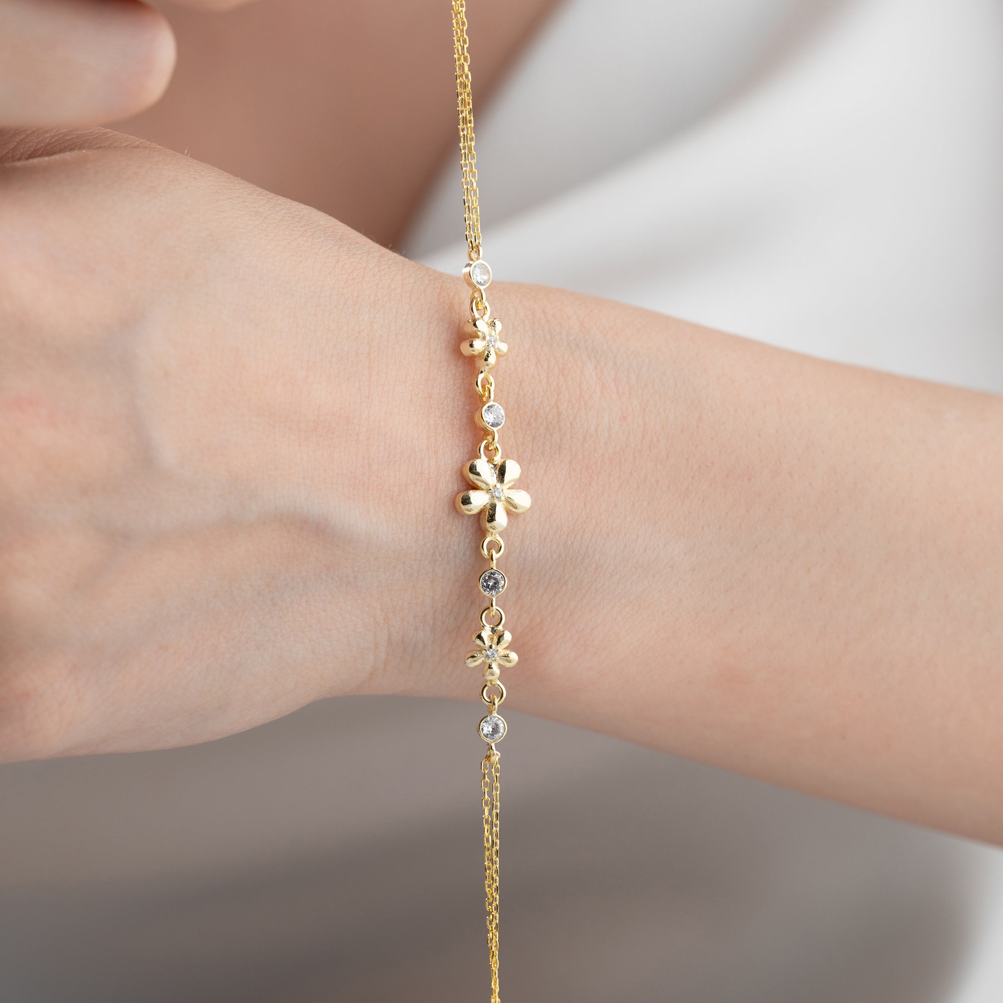 LENNIE DAISY ARMBAND | 925 SILVER