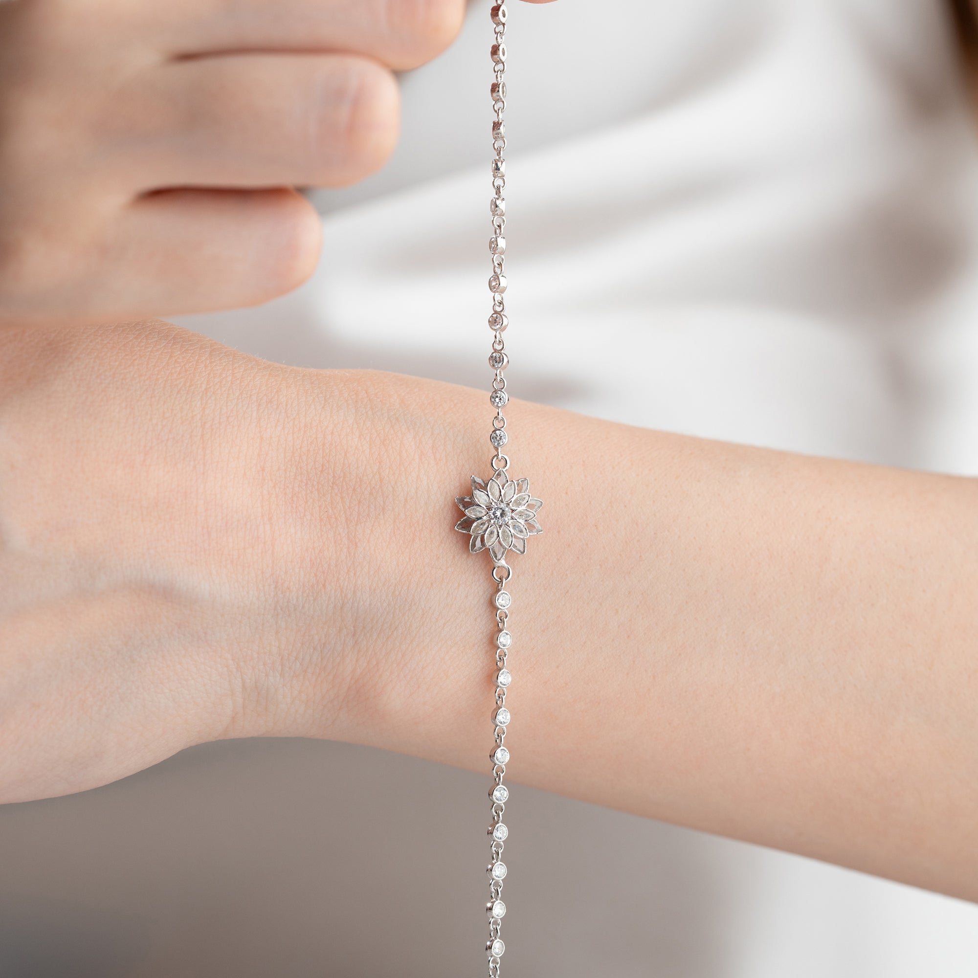 LOTUSARMBAND | 925 SILVER