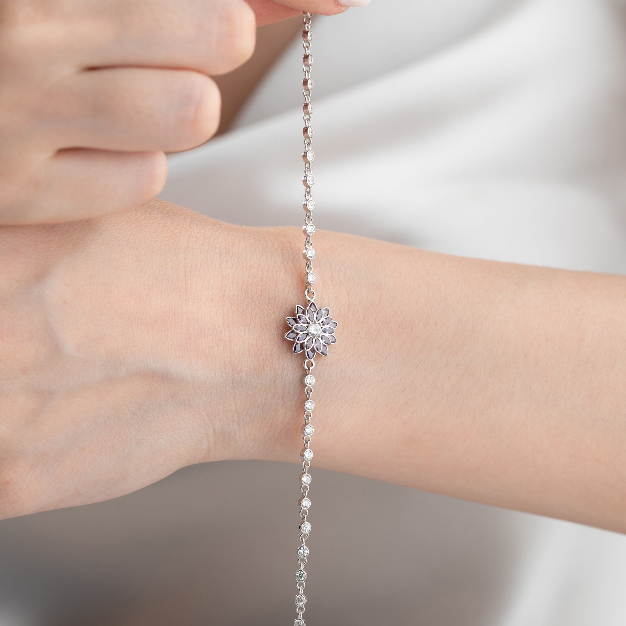 LOTUSARMBAND | 925 SILVER