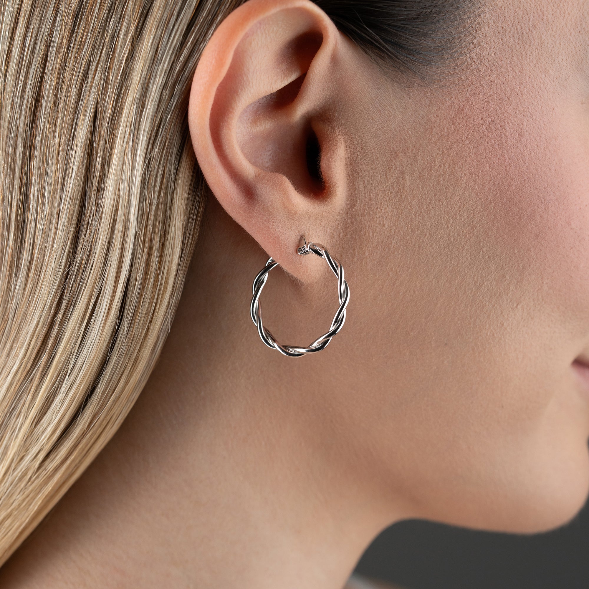 KORDELLÖRHÄNGEN | 925 SILVER