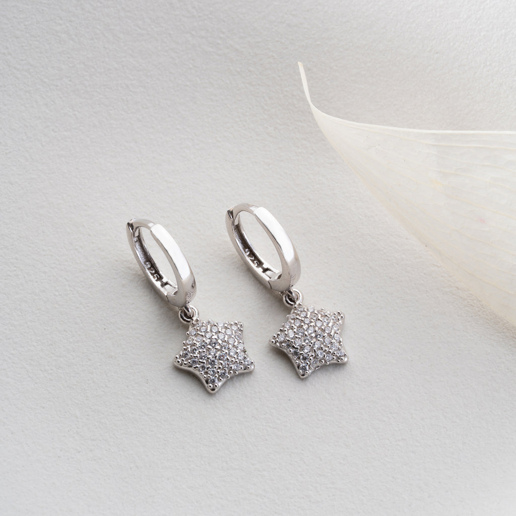 MINI STJÄRNÖGONHÄNGNING | 925 SILVER