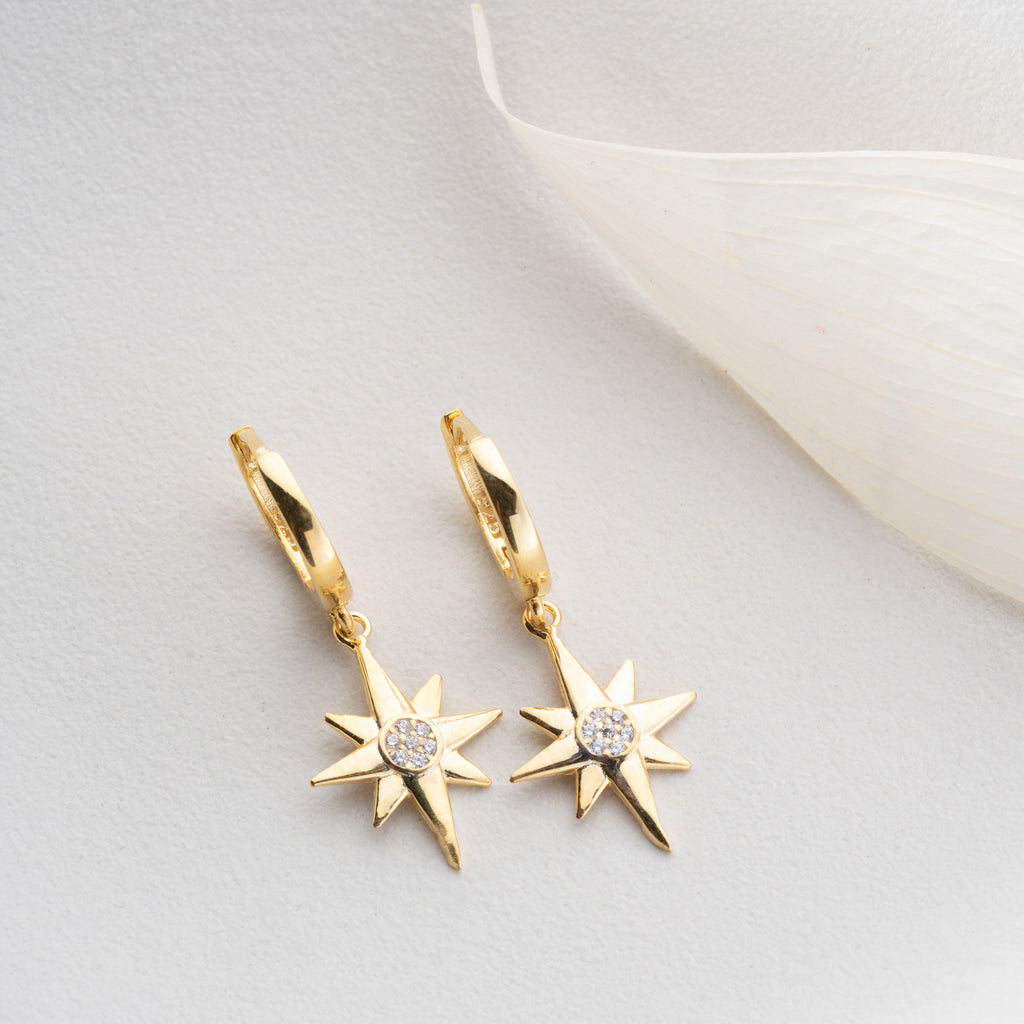 RUBIY ÖRHÄNGEN | 925 SILVER