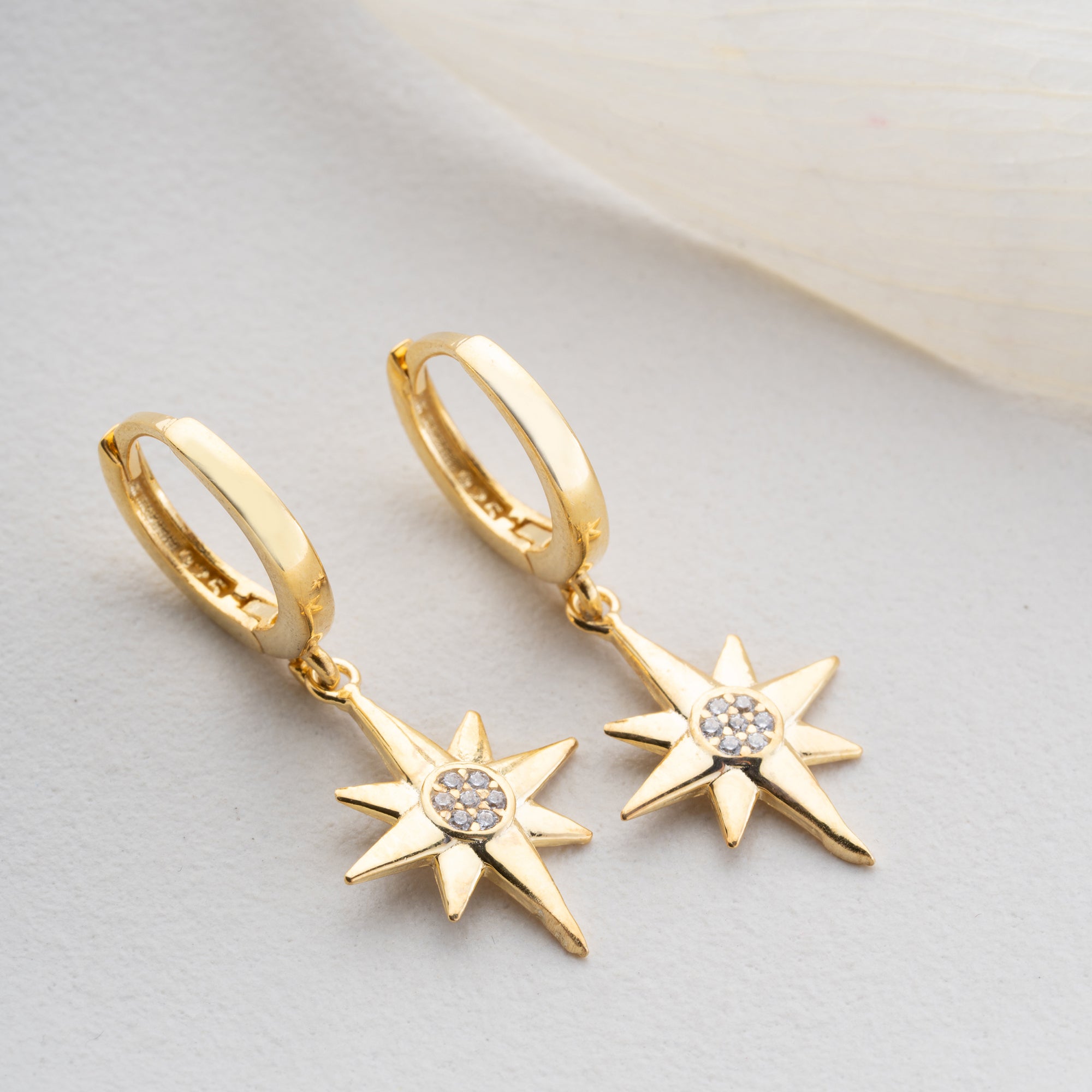 RUBIY ÖRHÄNGEN | 925 SILVER