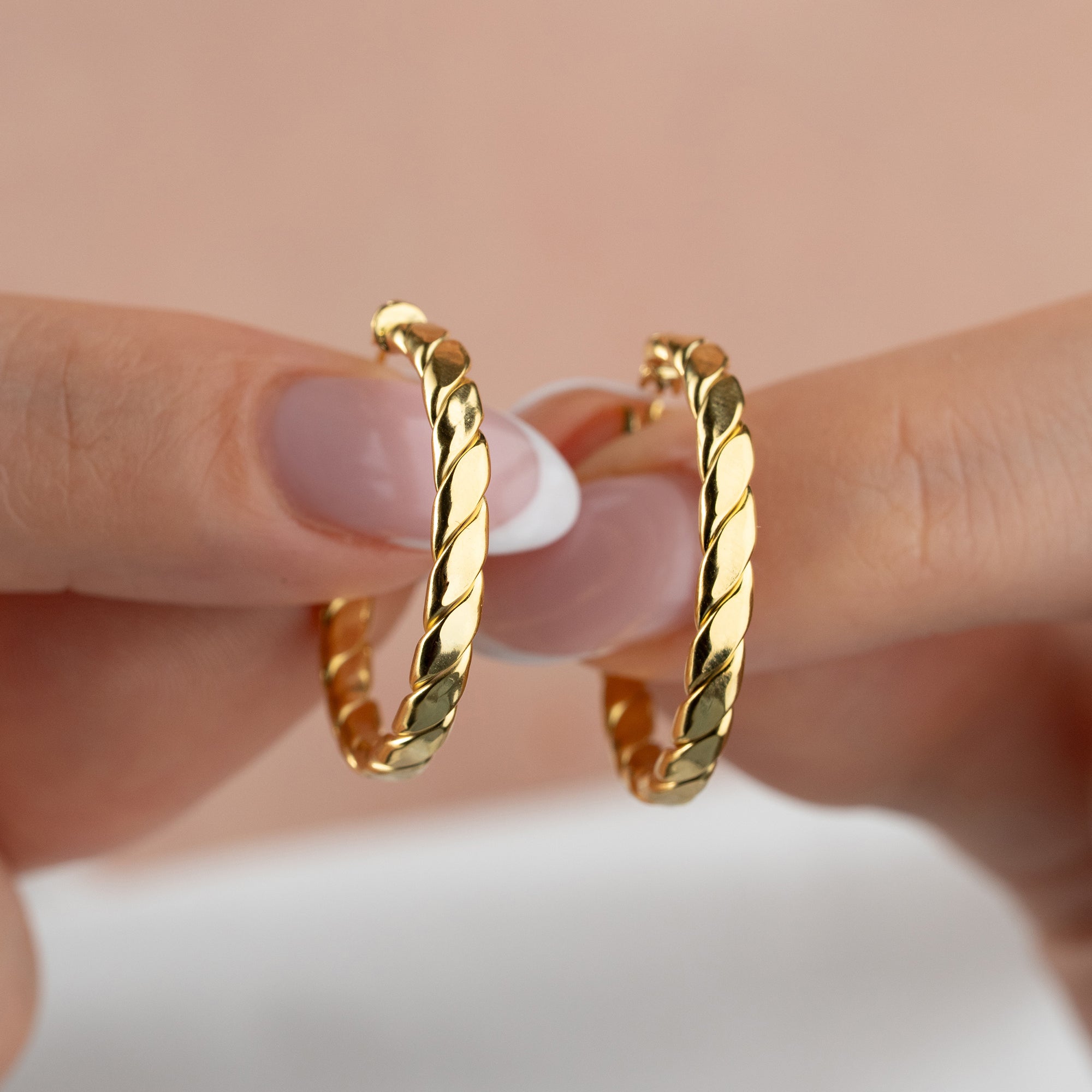 BASIC SPIRALÖRHÄNGEN | 925 SILVER