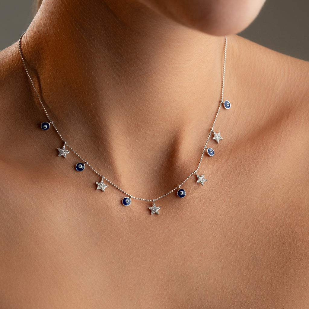 STAR X NAZAR KEDJA | 925 SILVER 