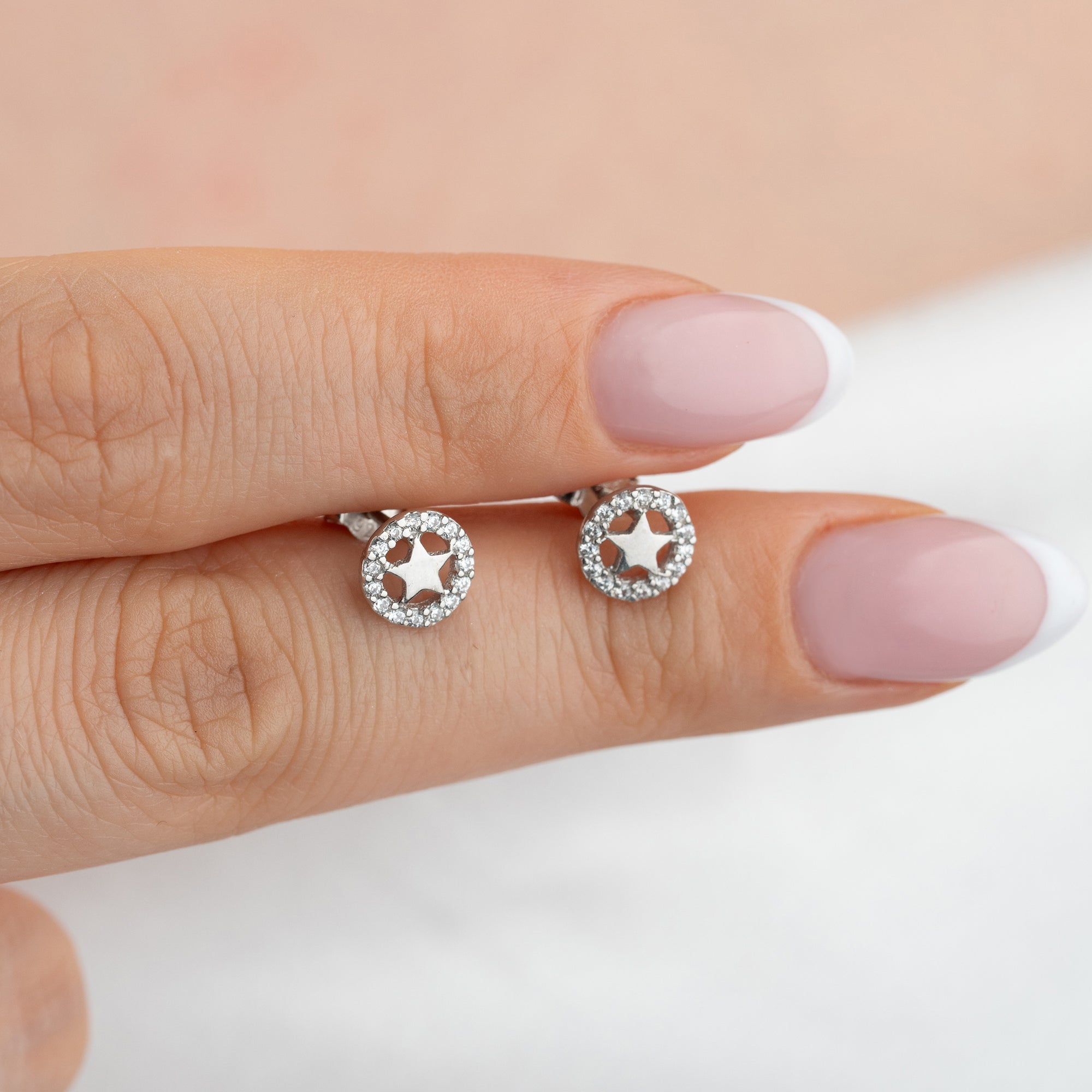MINI STJÄRNÖRHÄNGEN | 925 SILVER