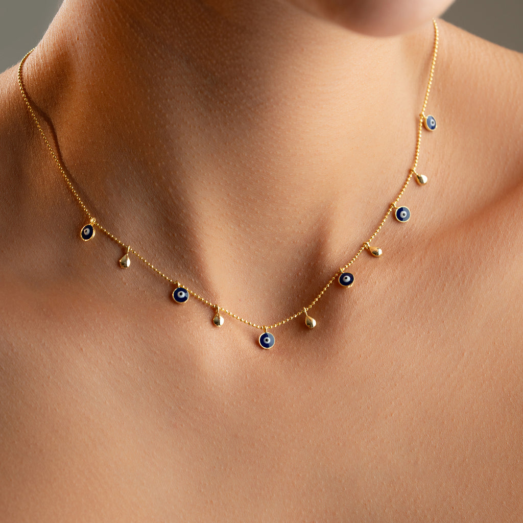 DROP X NAZAR HALSBAND | 925 SILVER 