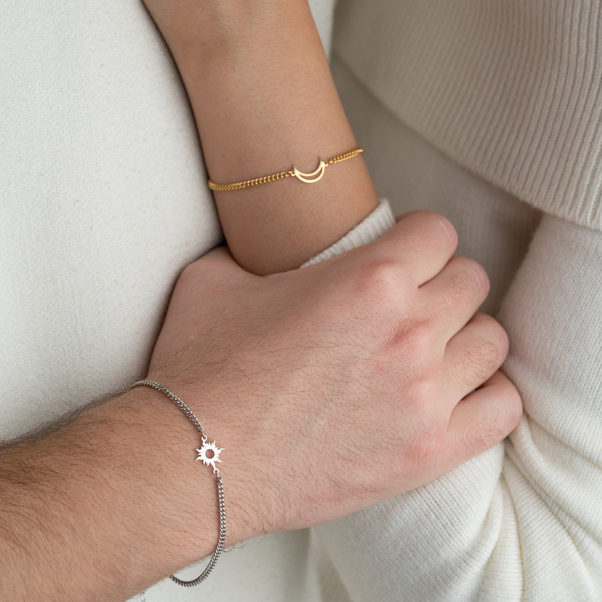 MÅNE- OCH SOLARMBAND | 925 SILVER