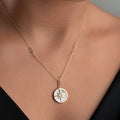GULDPOLSTJÄRNEHALSBAND | 925 SILVER