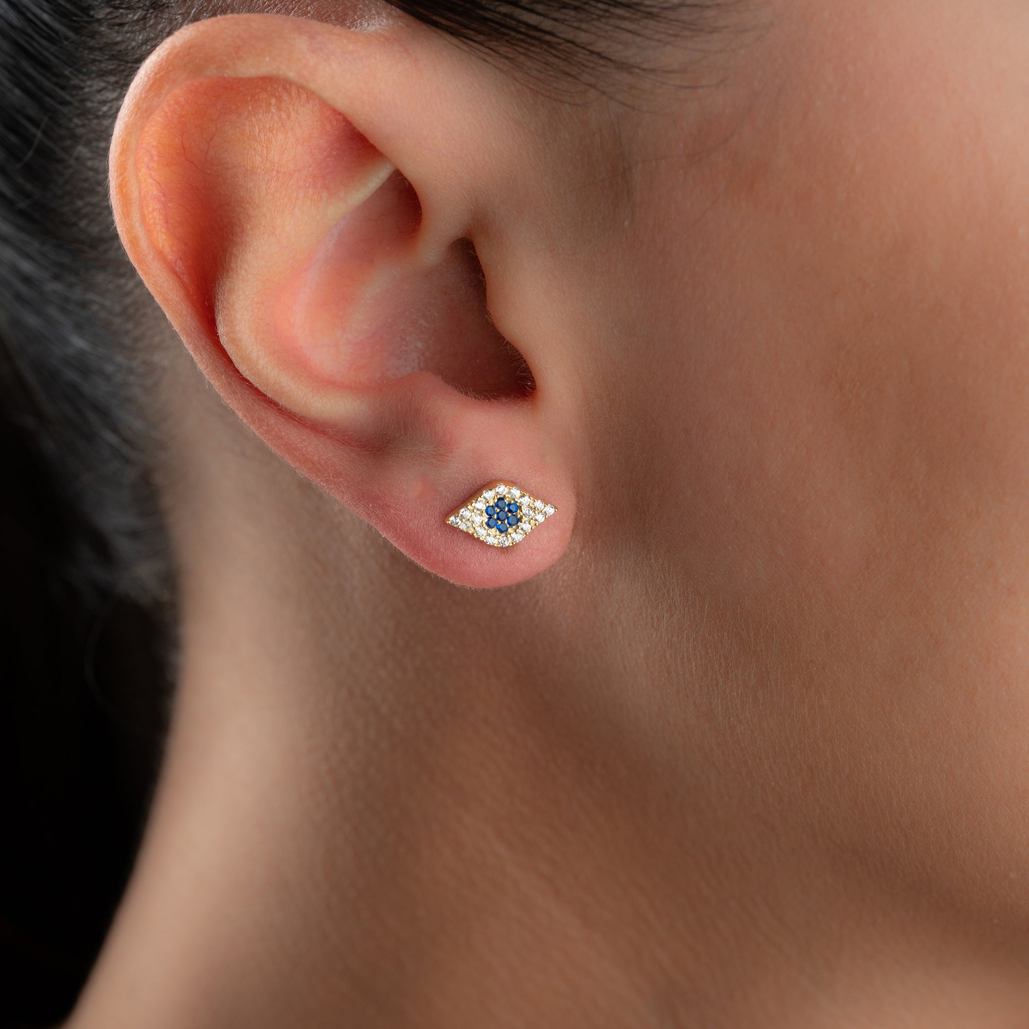 NAZAR EYE ÖGONHÄNGNING | 925 SILVER