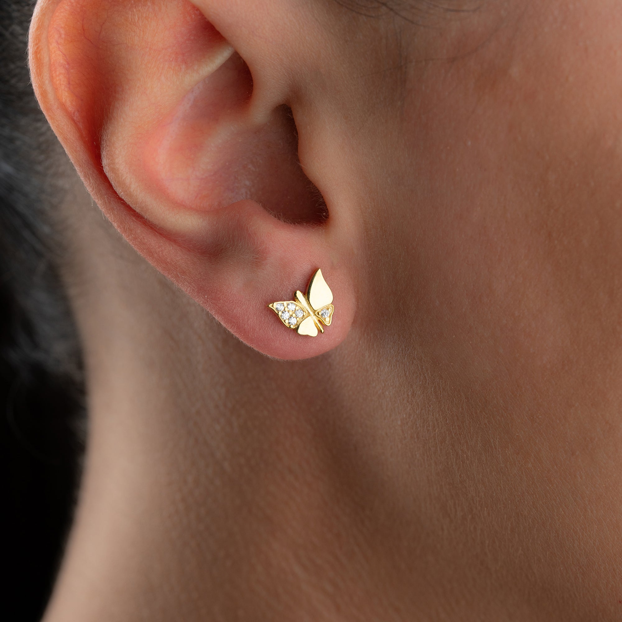 FJÄRILSTENÖRHÄNGEN | 925 SILVER