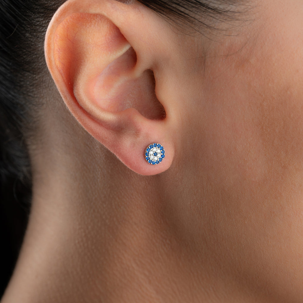 MINI NAZAR ÖGA-HÄNGNING | 925 SILVER