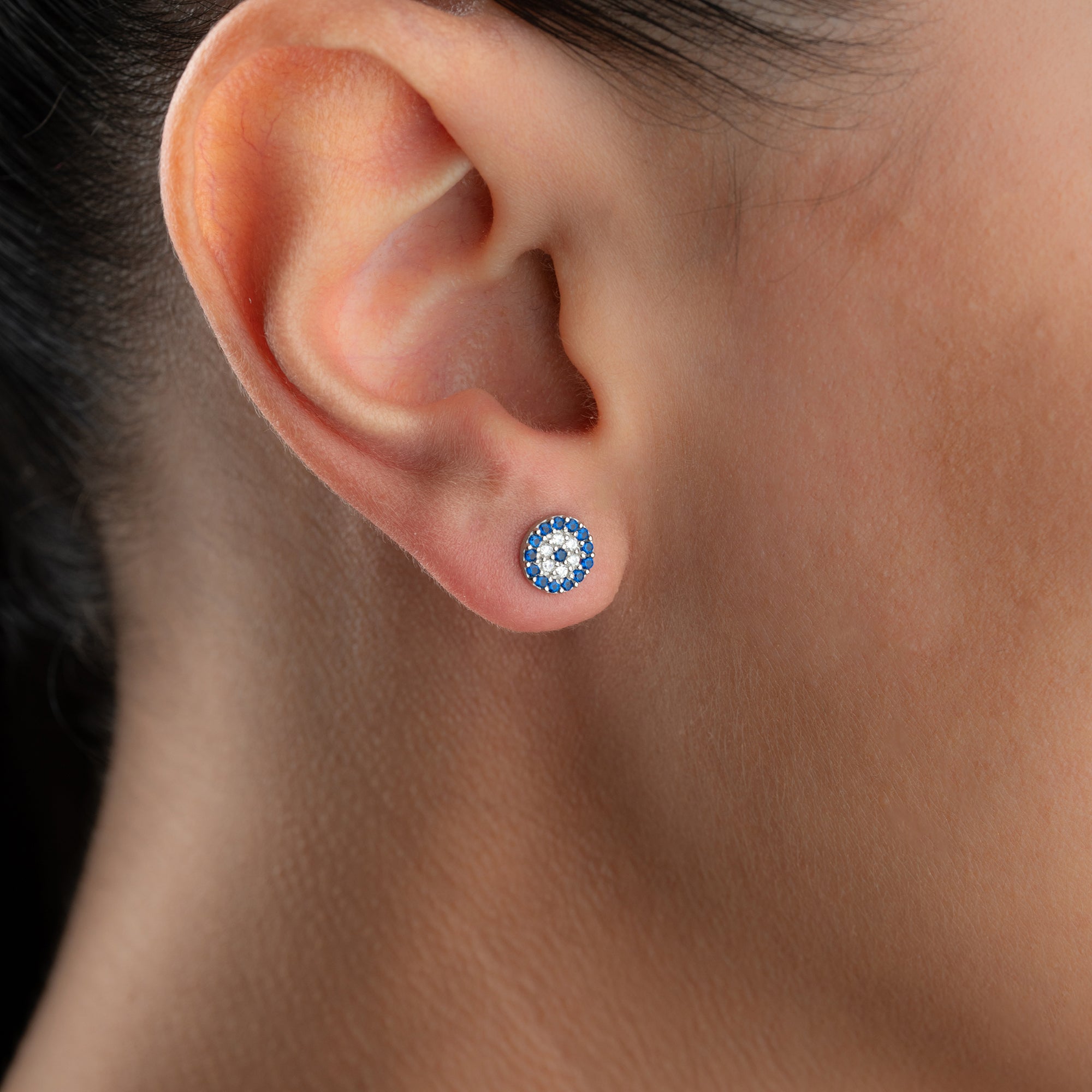 MINI NAZAR ÖGA-HÄNGNING | 925 SILVER