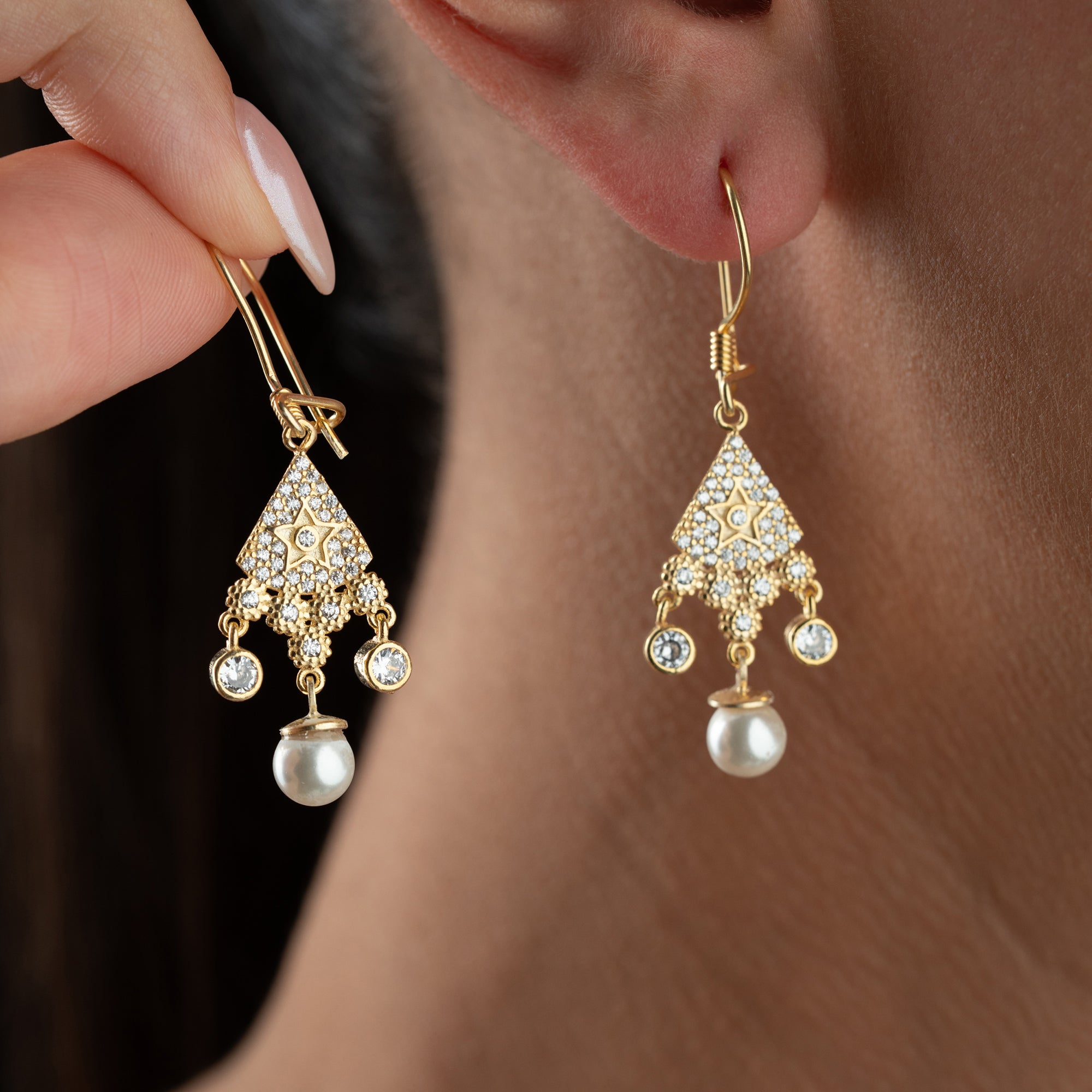 KAHI ÖRHÄNGEN | 925 SILVER