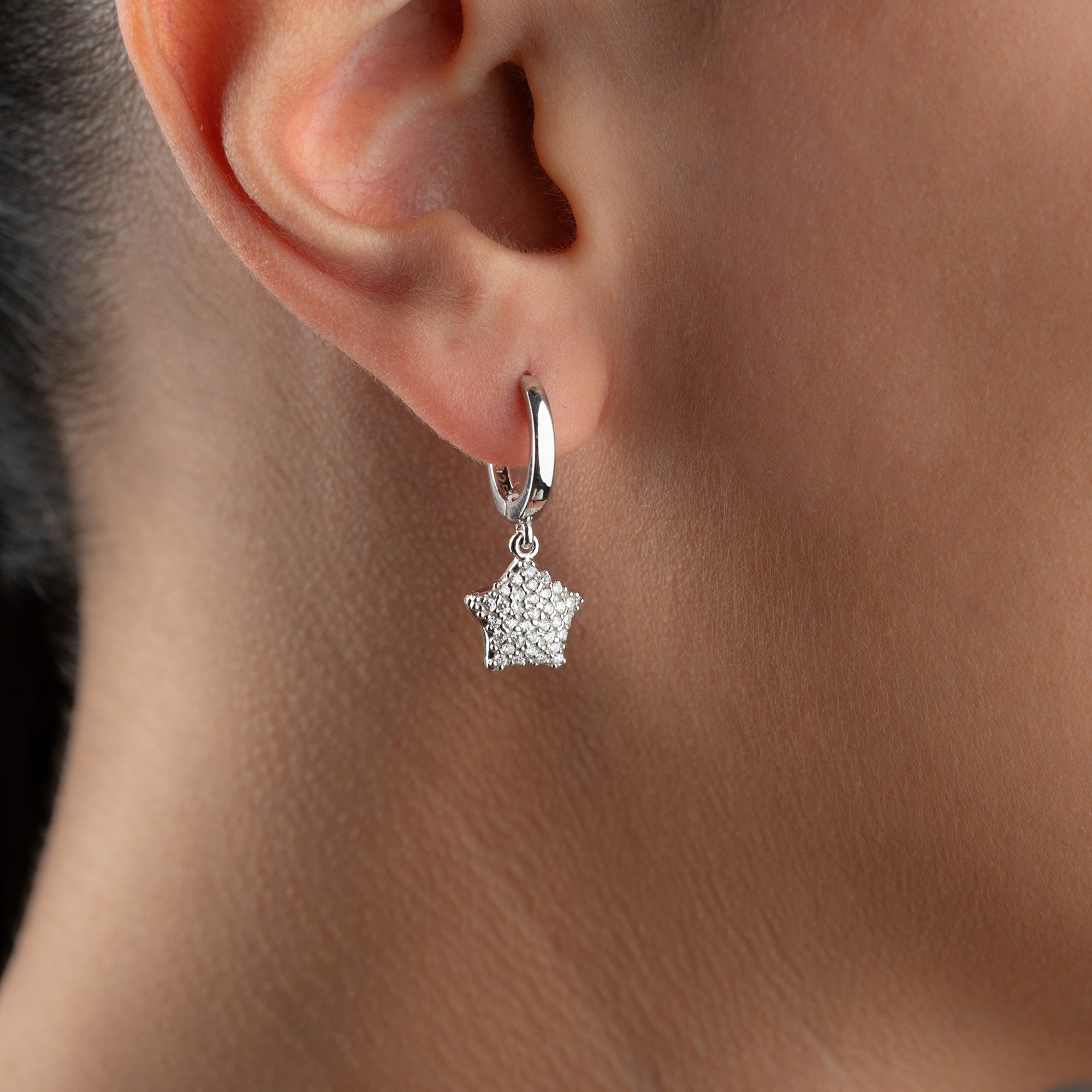 MINI STJÄRNÖGONHÄNGNING | 925 SILVER