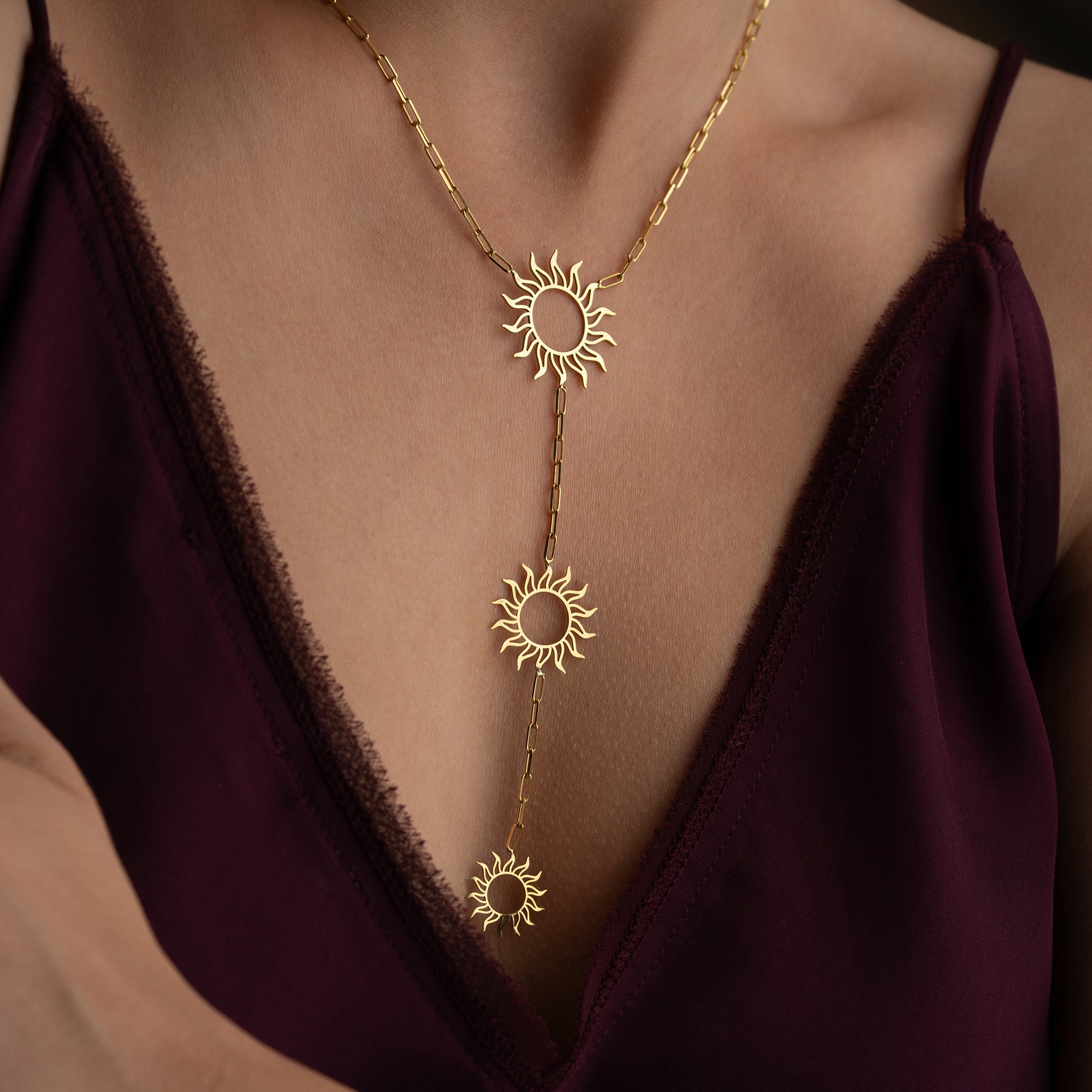 TRIO SOL HALSBAND | 925 SILVER