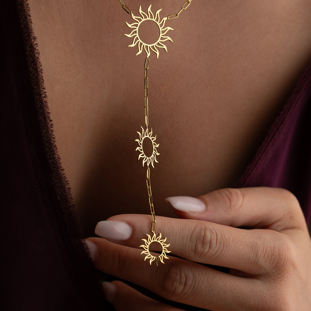 TRIO SOL HALSBAND | 925 SILVER