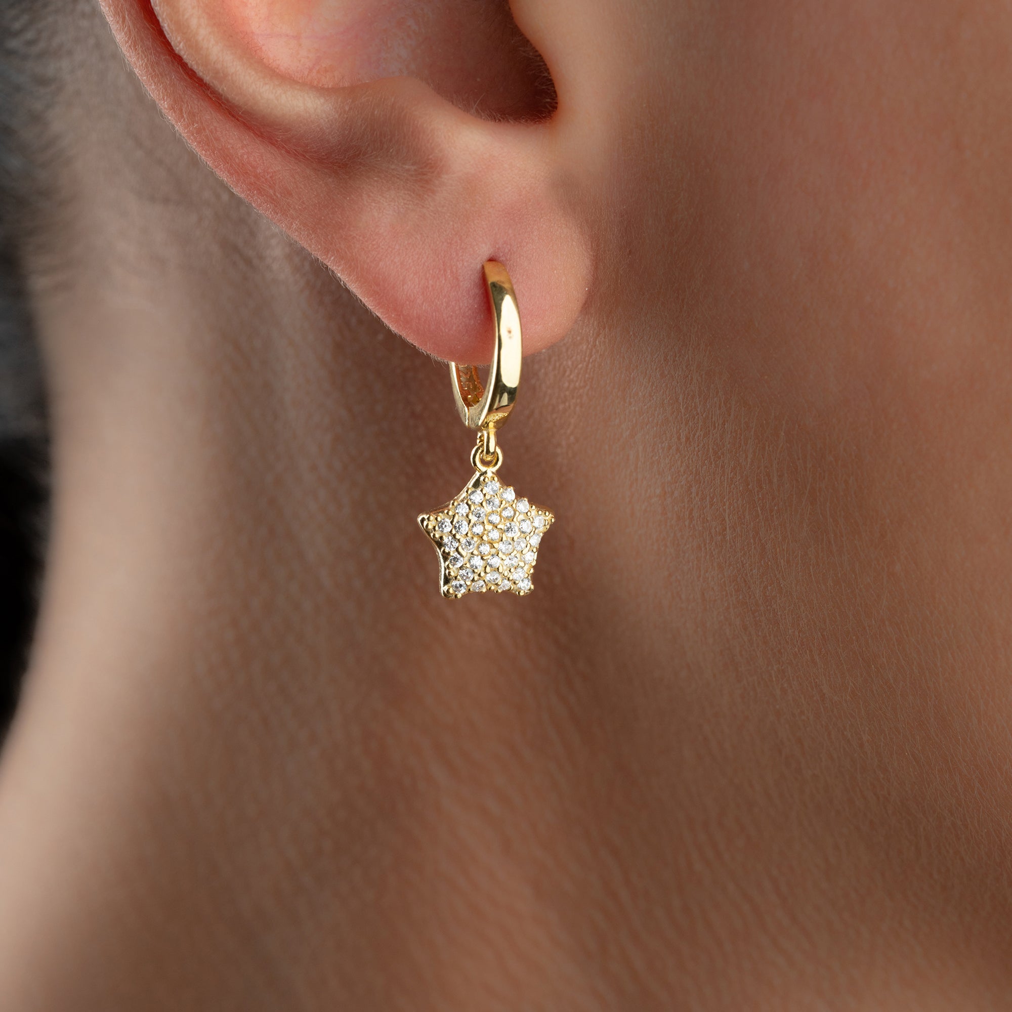 MINI STJÄRNÖGONHÄNGNING | 925 SILVER