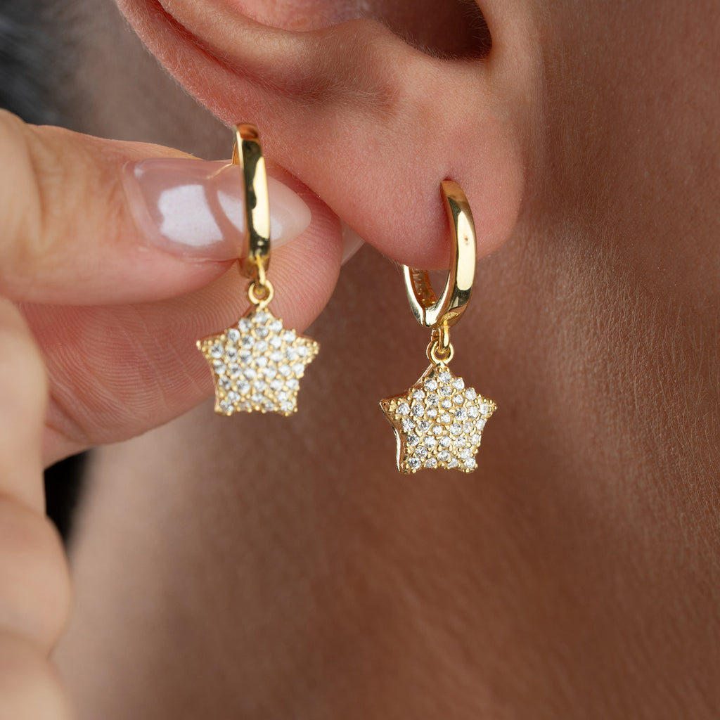 MINI STJÄRNÖGONHÄNGNING | 925 SILVER