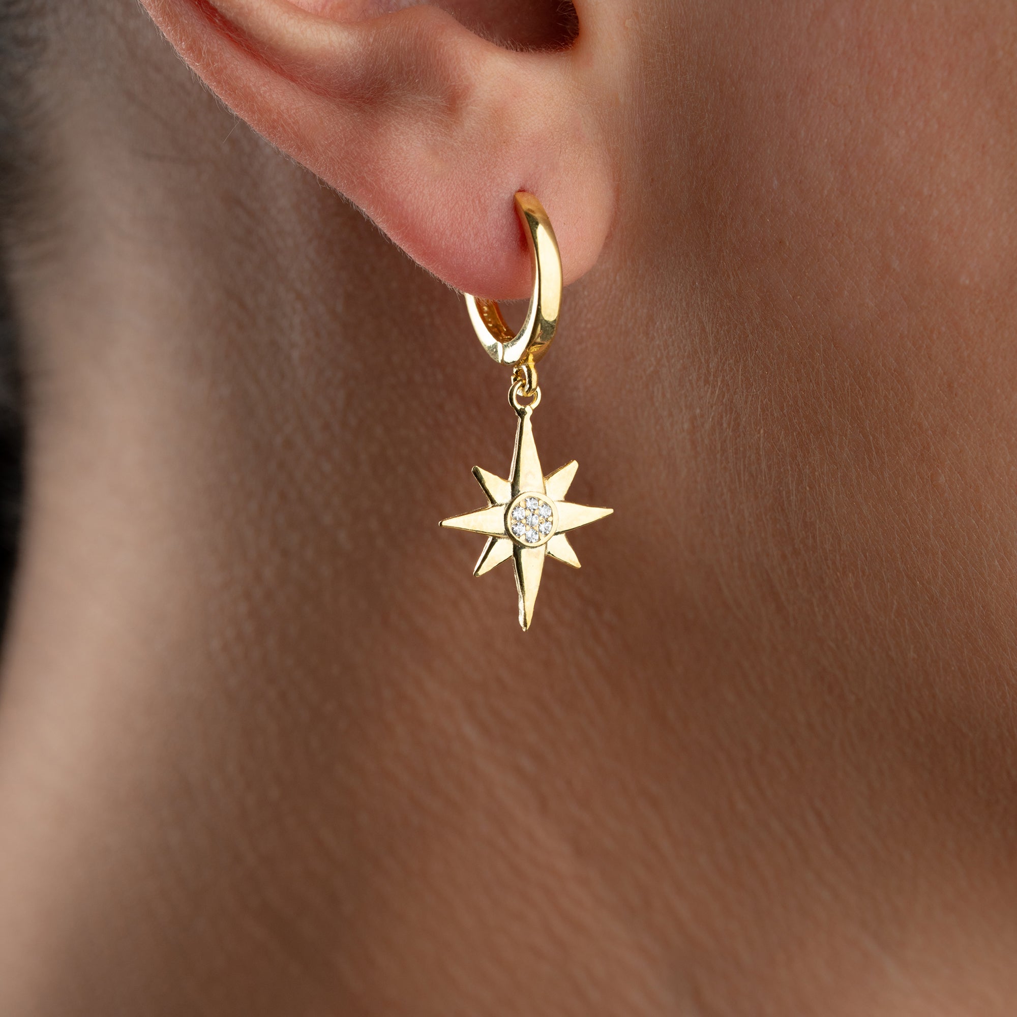 RUBIY ÖRHÄNGEN | 925 SILVER