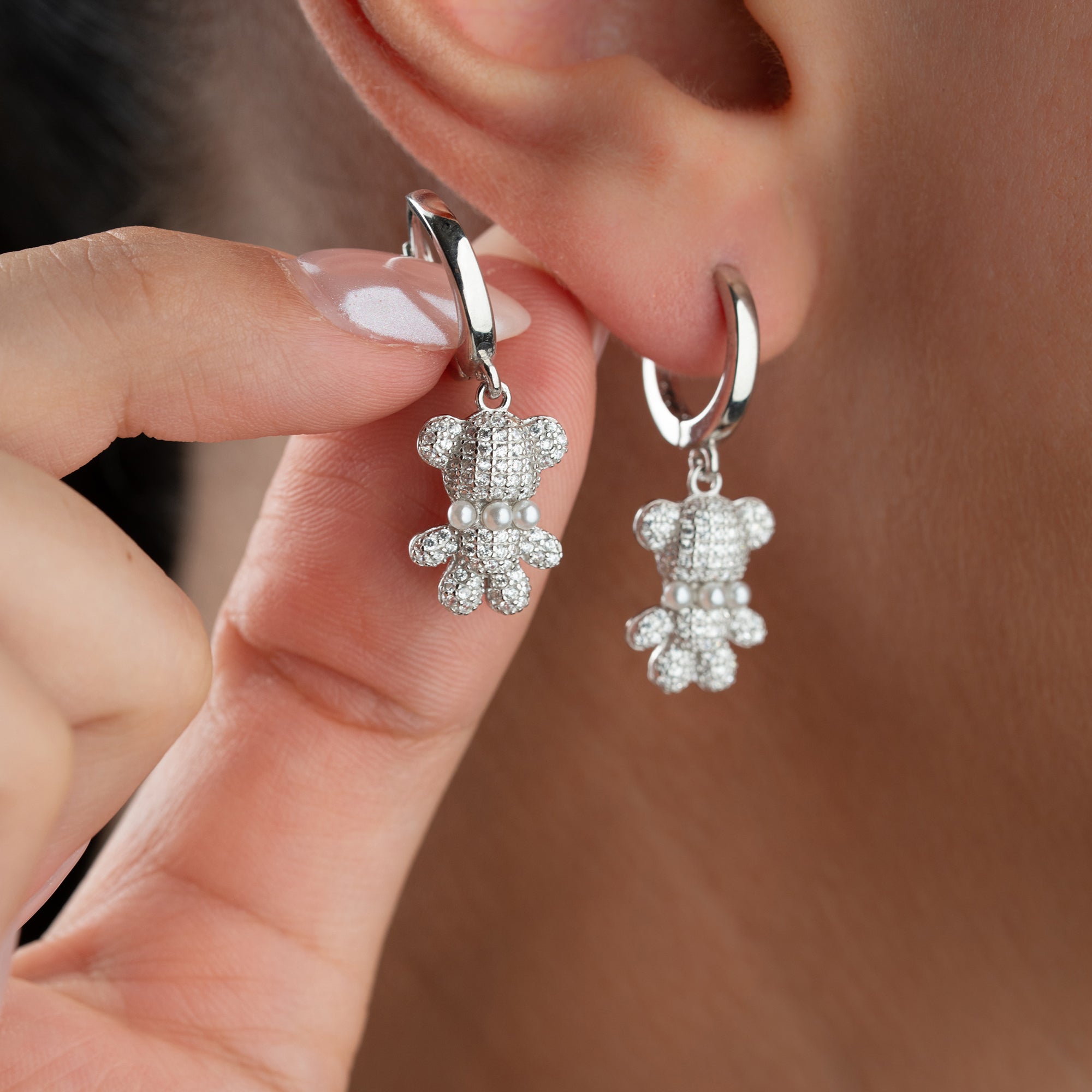 MINI NALLEGÅNGHÄNG | 925 SILVER