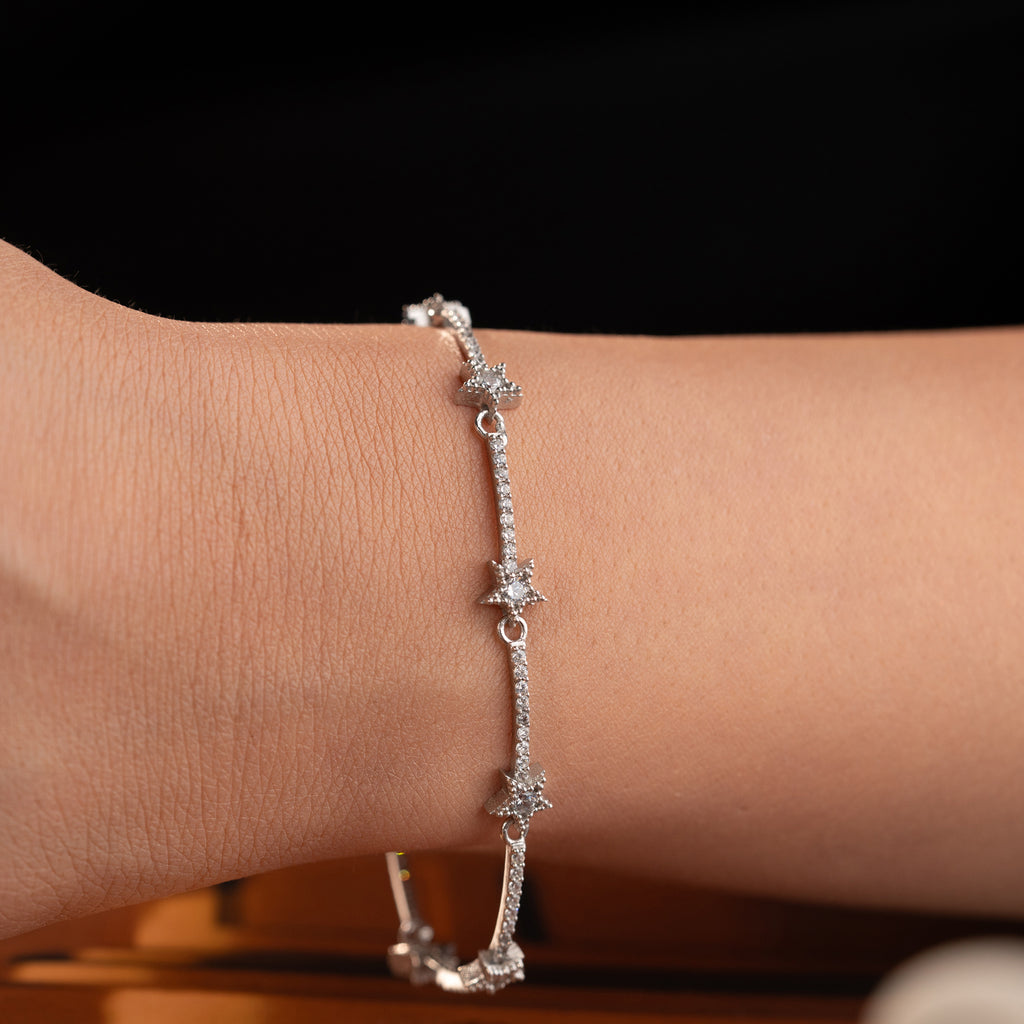 MULTISTJÄRNARMBAND | 925 SILVER